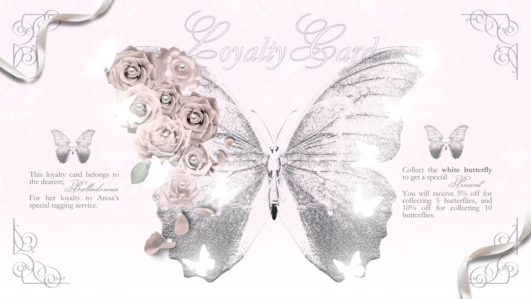 [LOYALTY CARD] Butterfly's Fantasy-1