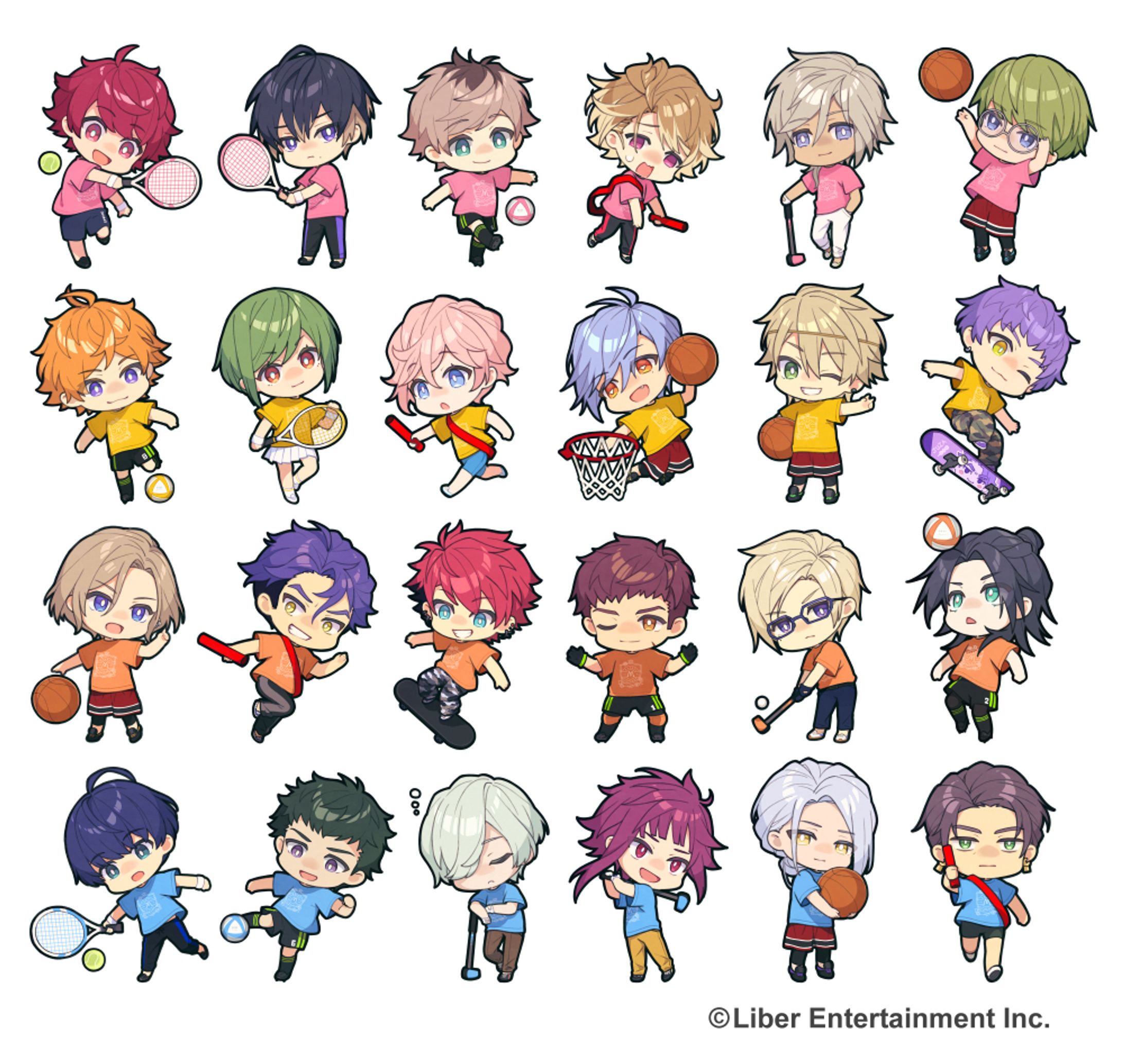 『A3!』AGF2025販売グッズ ちびキャライラスト-1