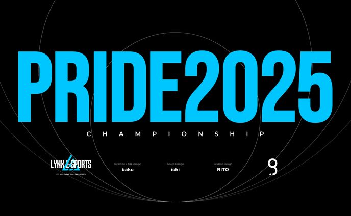PRIDE2025　PV映像グラフィック