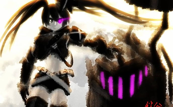 まさか、勝負のテーマと今朝の絵が被るとは！！
#漫研版夜のお絵描き60分一本勝負 #ブラックロックシューター #イラスト好きな人と繋がりたい #イラスト #逆光 #brs #supercell #insane #art #drawing