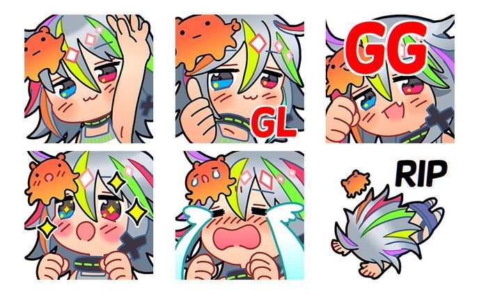 Twitchサブスクスタンプ