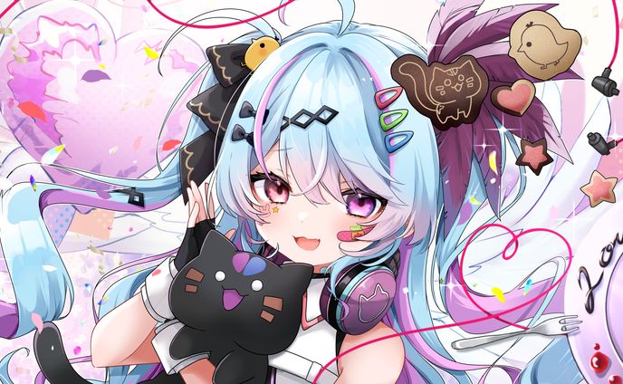 pop、歌みたイラスト
