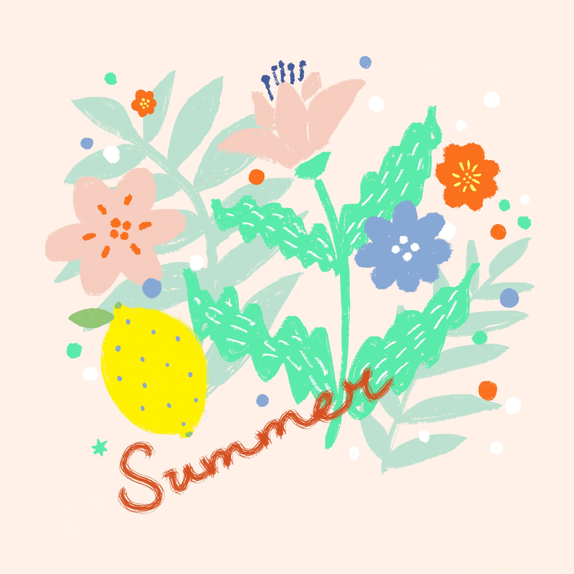 Summer illustration -1
