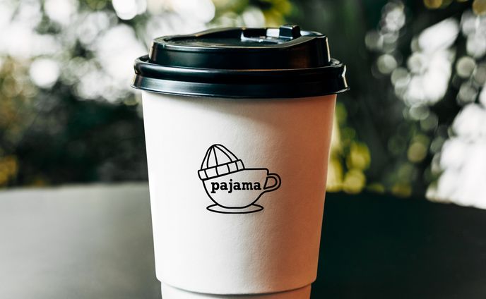 個人コーヒー店　ロゴ