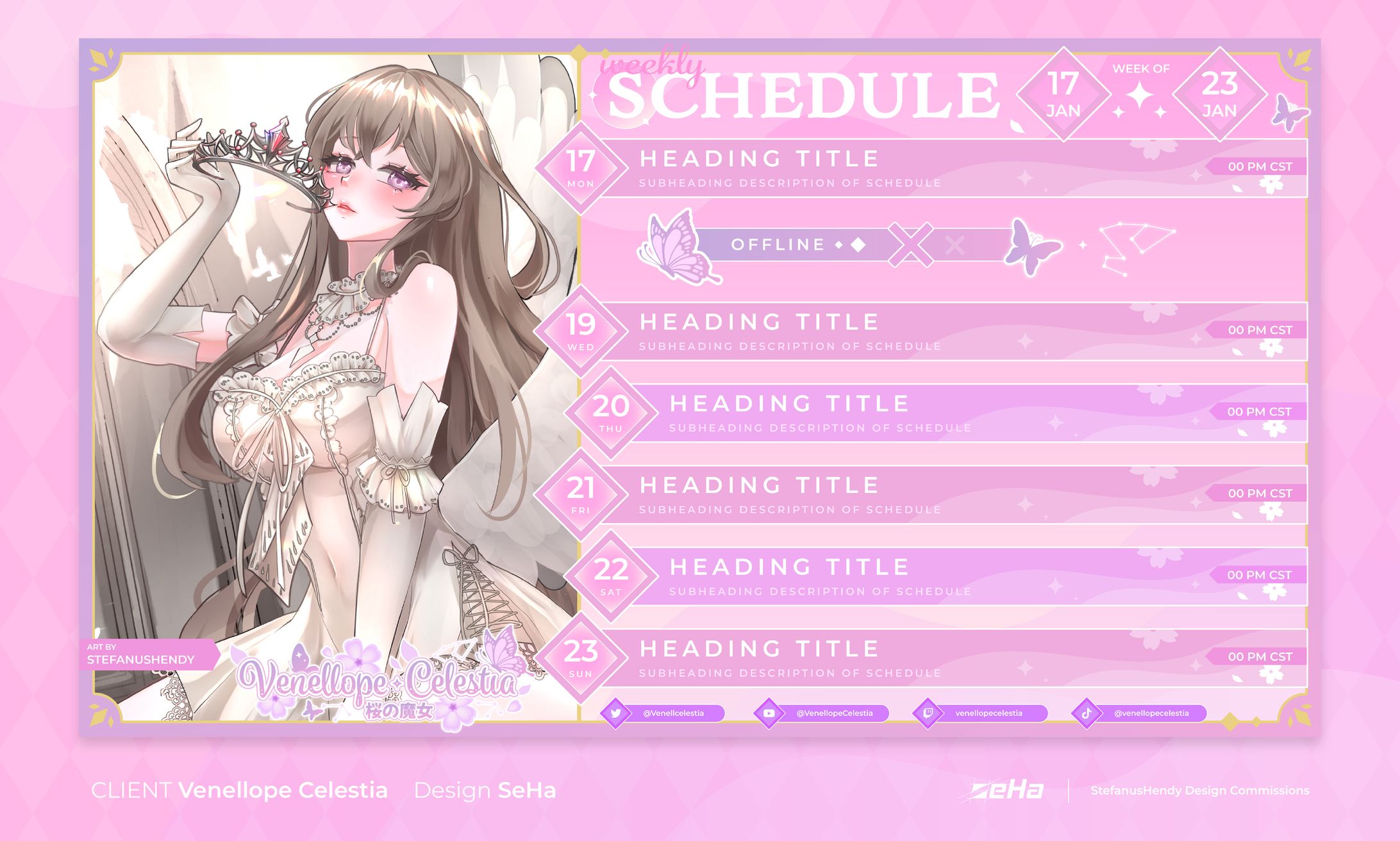 Venellope Celestia Schedule-1