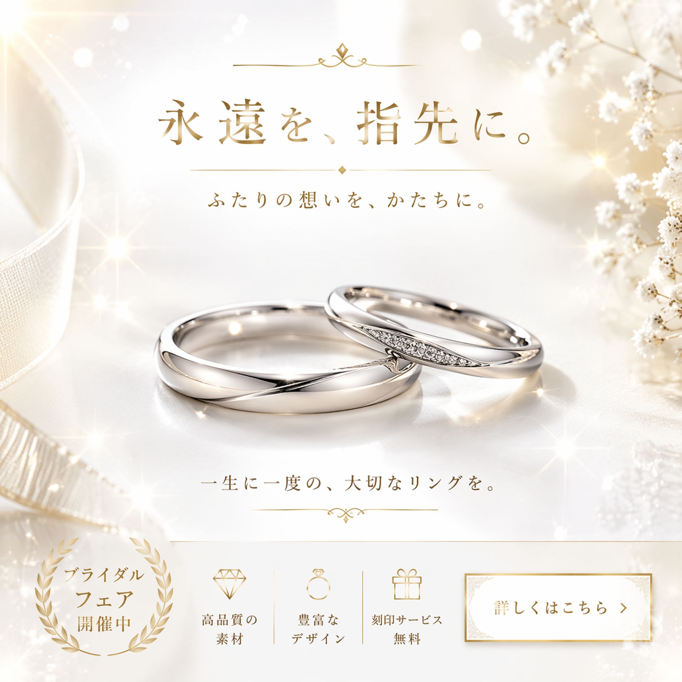 プライダル/結婚指輪　マリッジリング-1