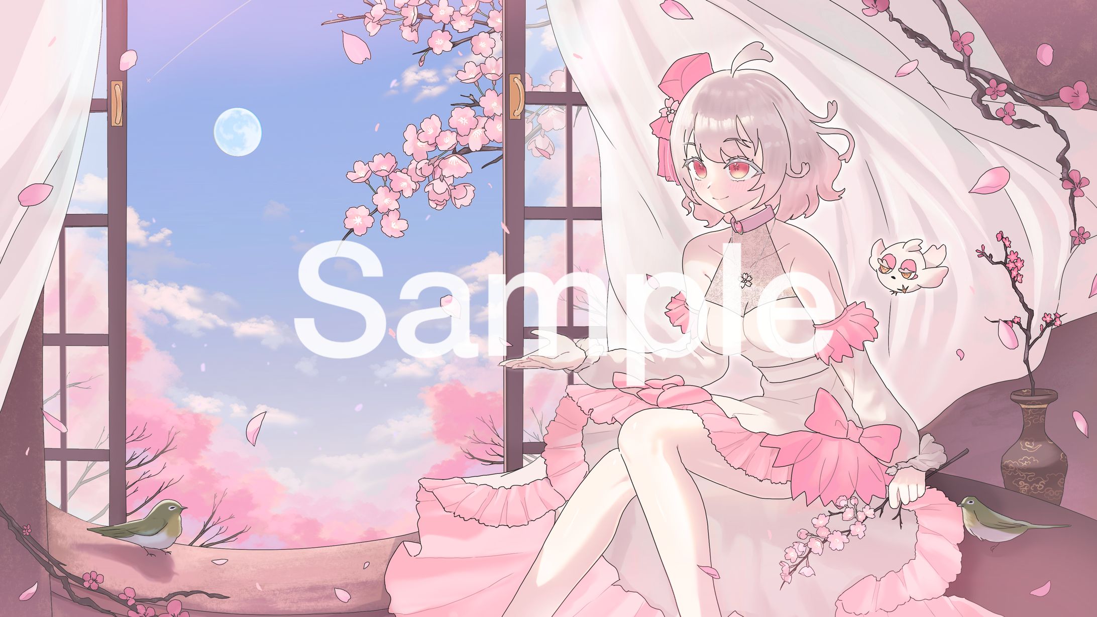 春乃しきか様　歌ってみたイラスト-1