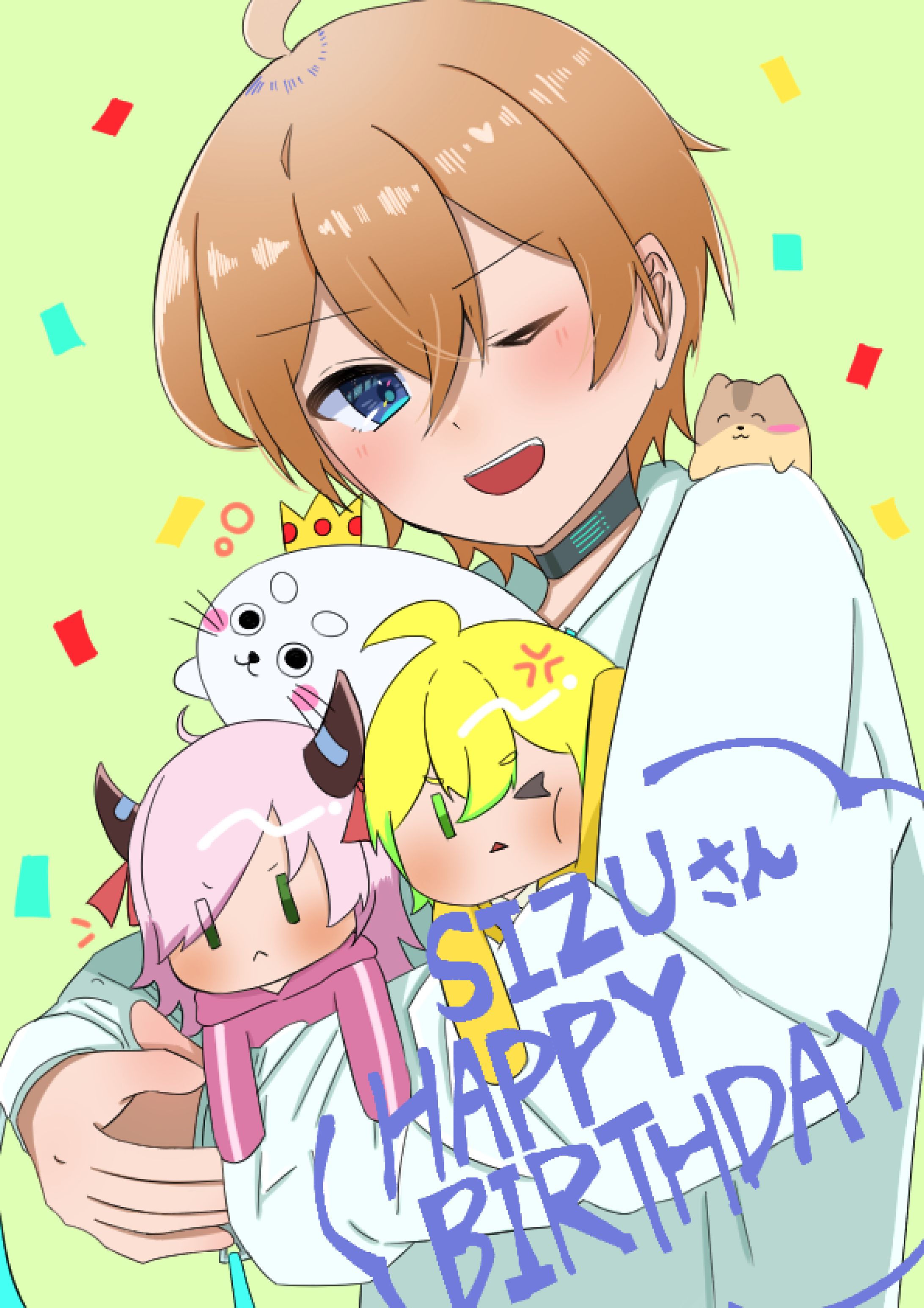 SIZU 誕生日イラスト-1