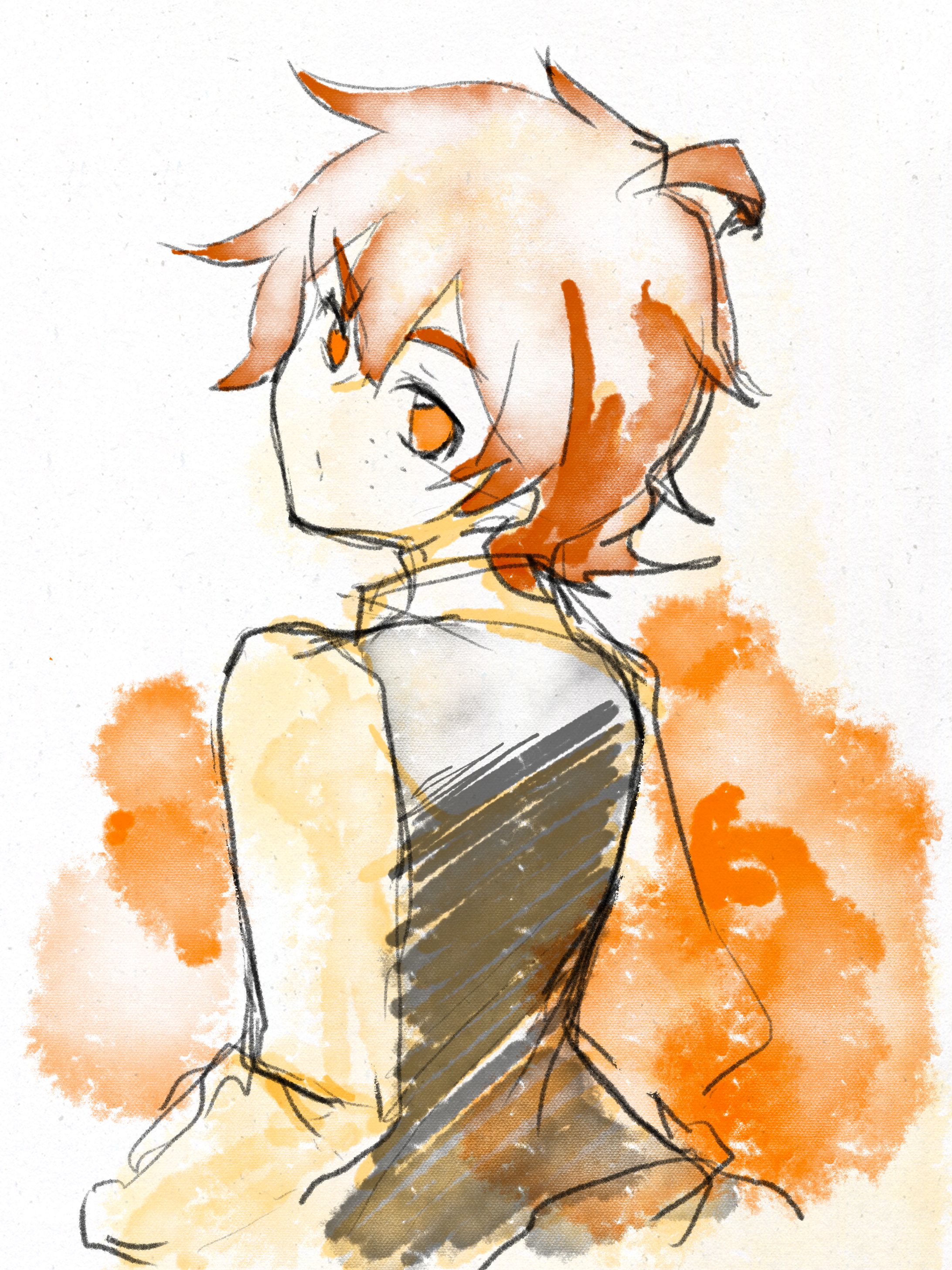 サンプル（水彩風）-1