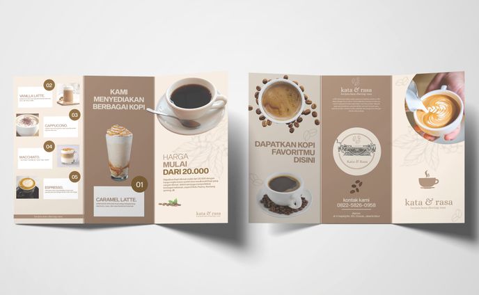 Trifold Brochure (Kata & Rasa)