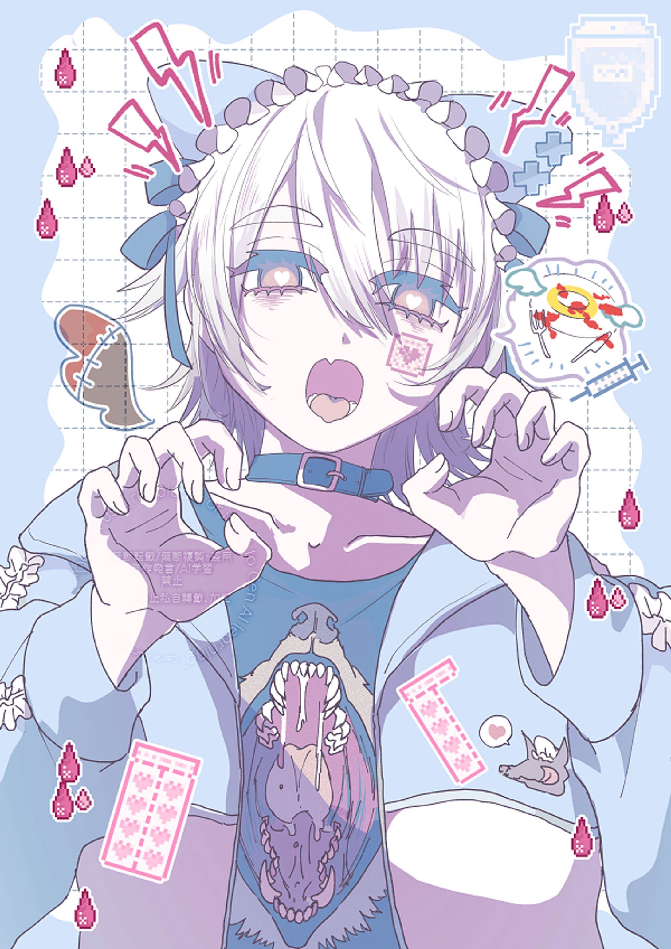 天使界隈イラスト（習作）-1