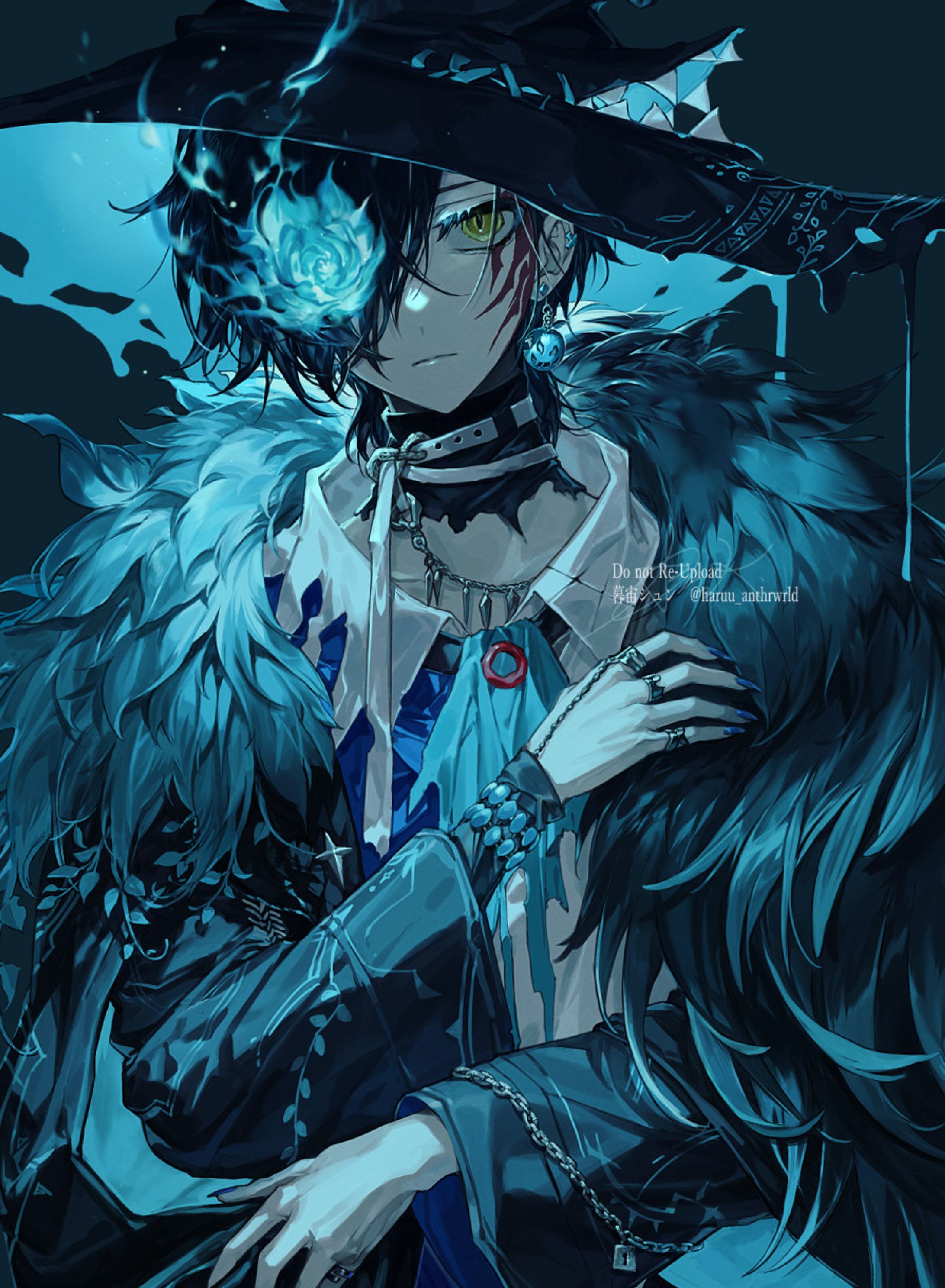 創作　「blue nigthmare」-1