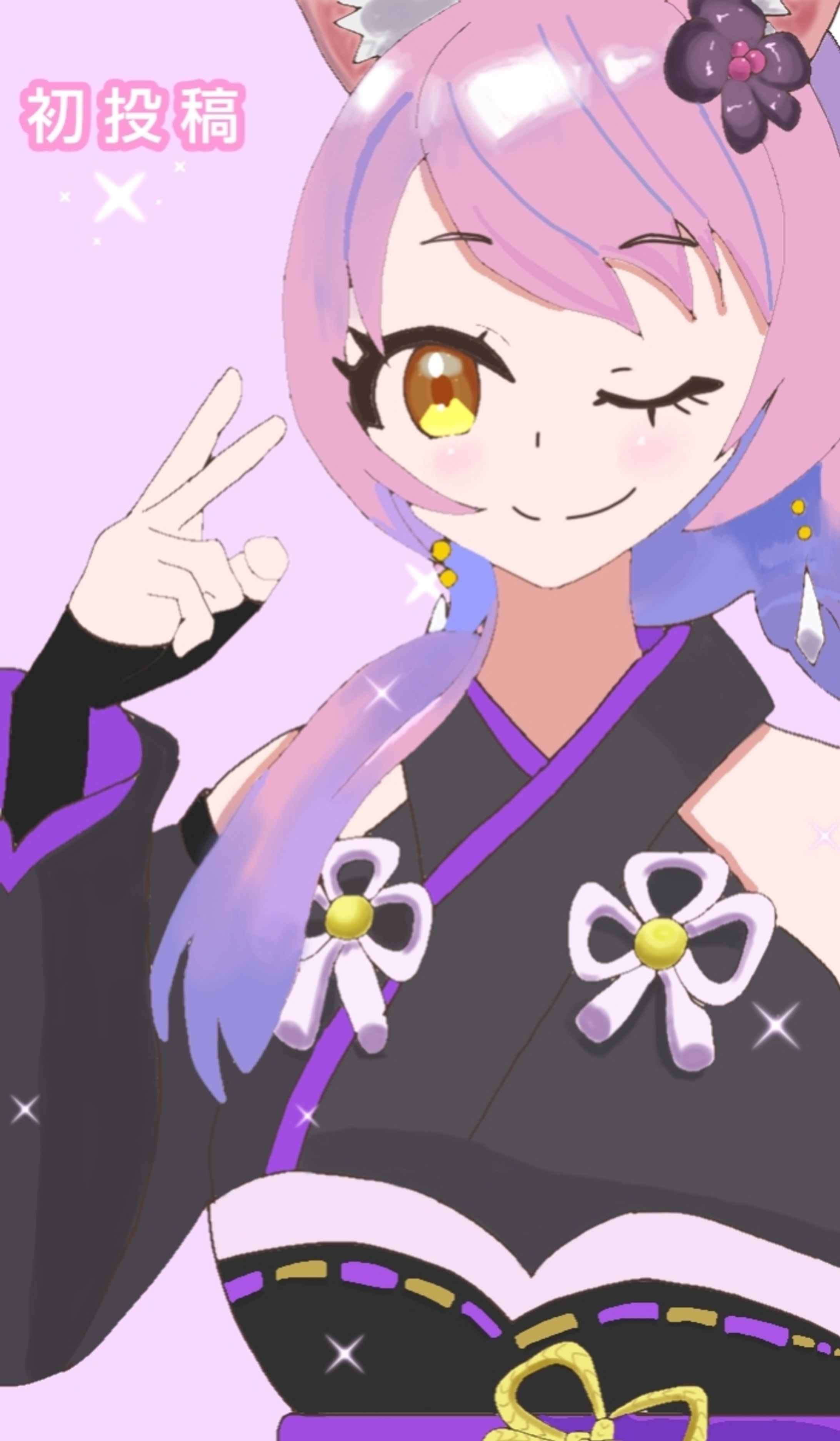 初投稿の自分のアバター！-1