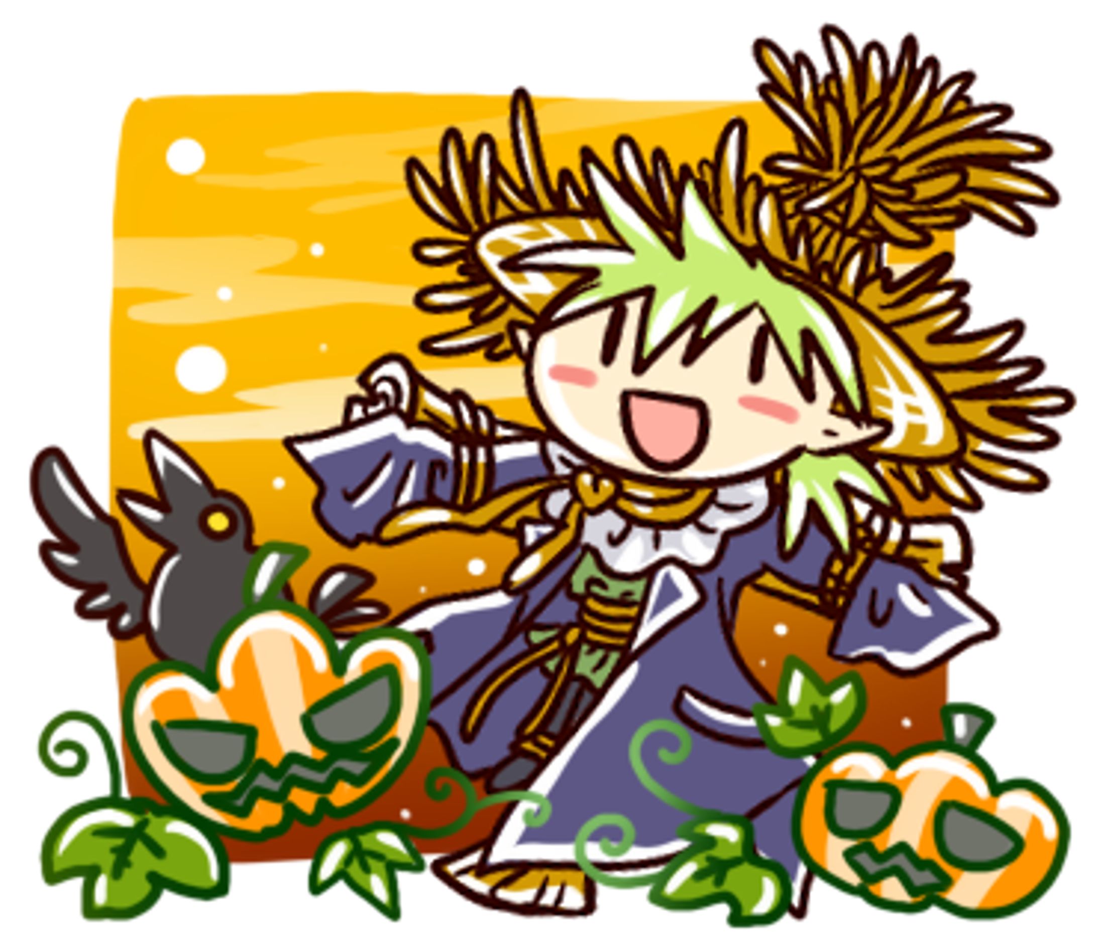 LINEスタンプ　ハロウィン（予定）-1