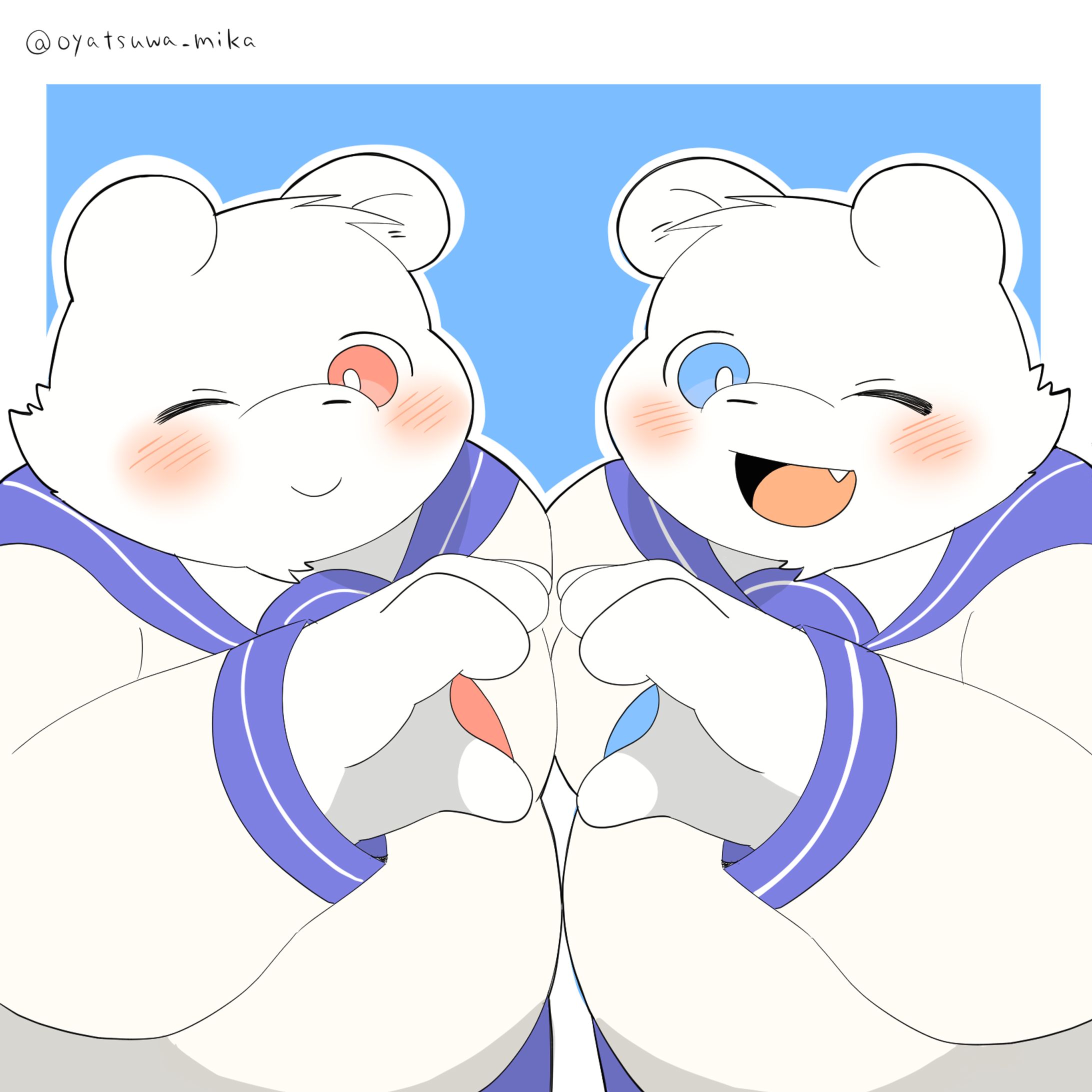 【オリジナル】ゆきとそら-1