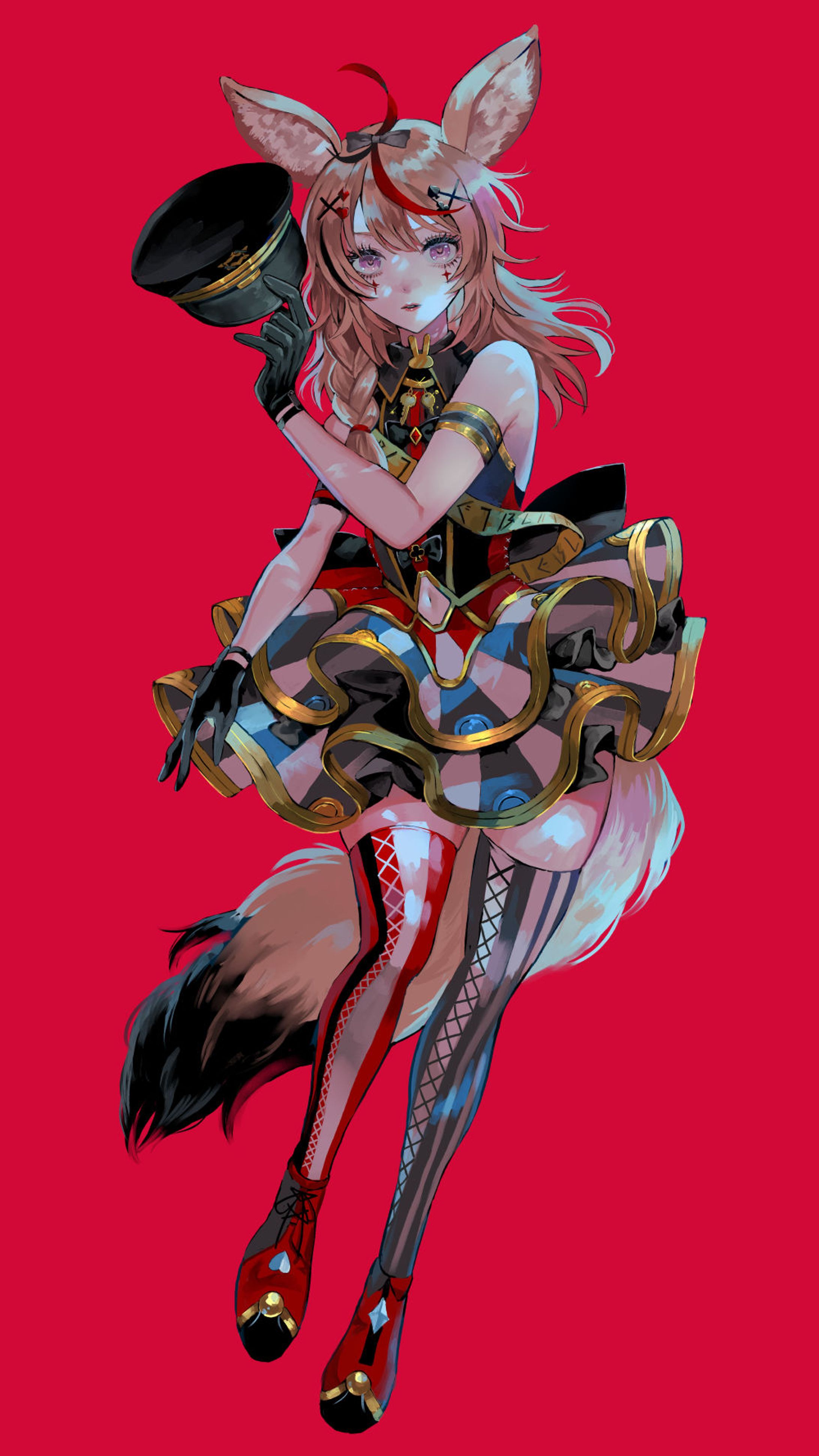 MVイラスト(ホロライブ/尾丸ポルカ様)-1