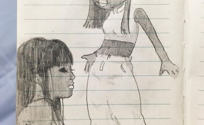 #drawing #croquis #illustration #イラスト #イラストレーション