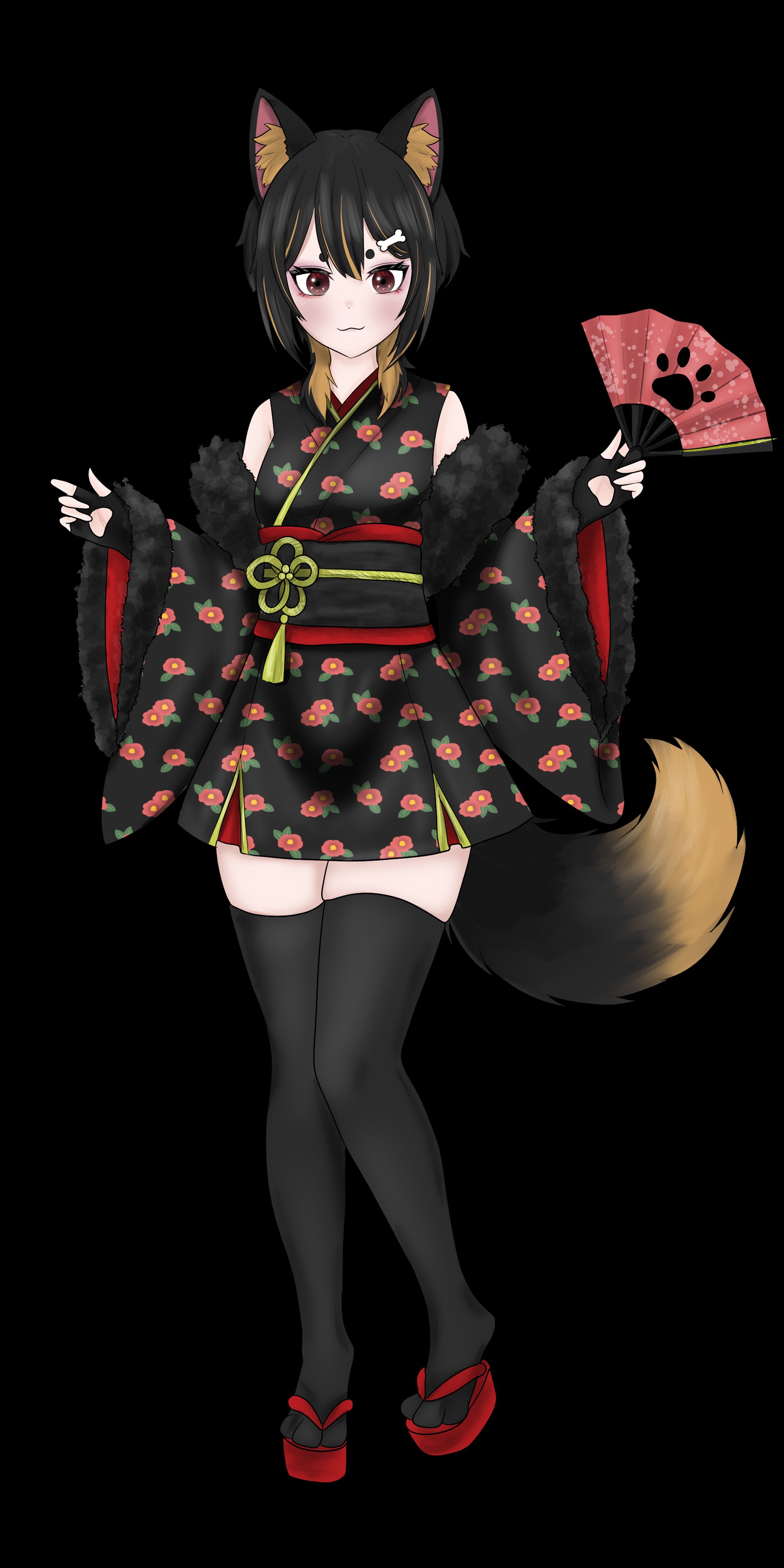 柴犬の女の子　IRIAM用立ち絵-1