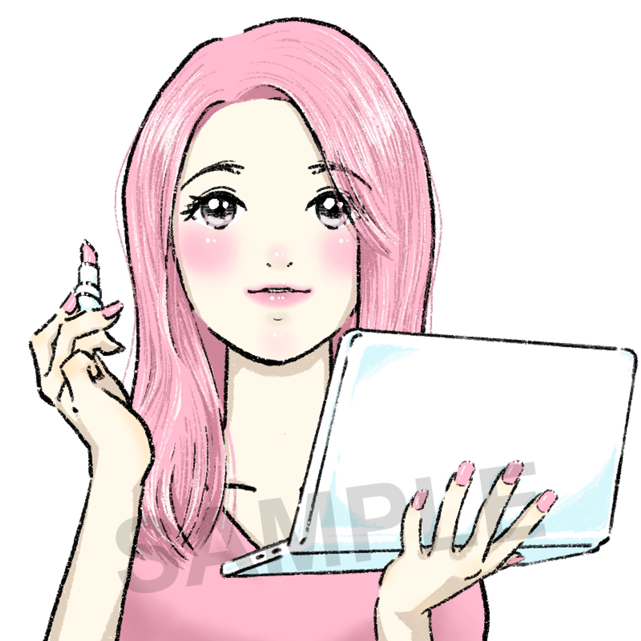 似顔絵｜ちーちゃん様-1