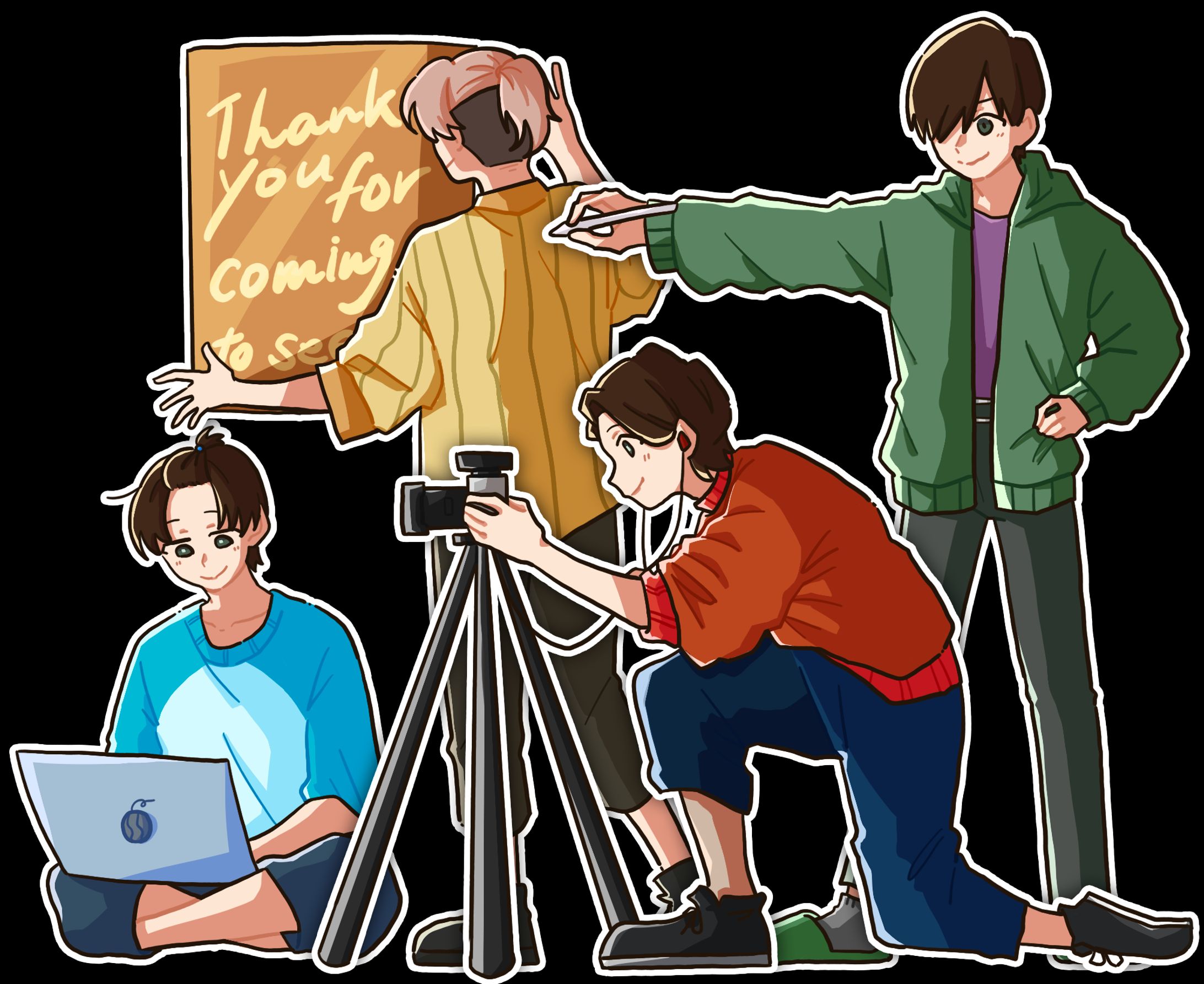 【ポートフォリオ】webサイト用イラスト01-1
