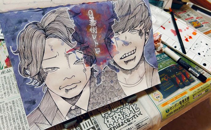 フォトグラファー、アナログイラスト