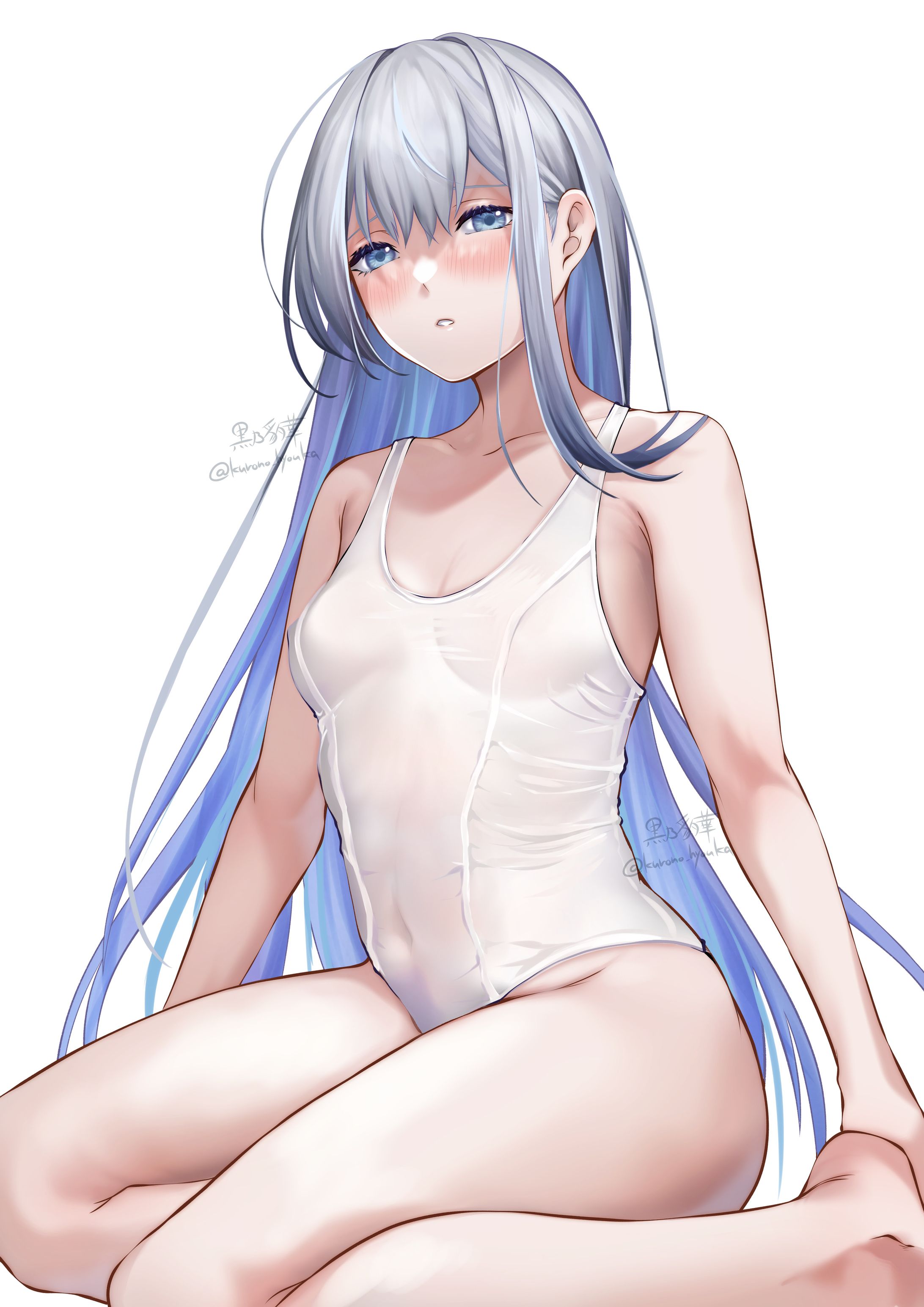 オリジナルキャラ（白スク）-1