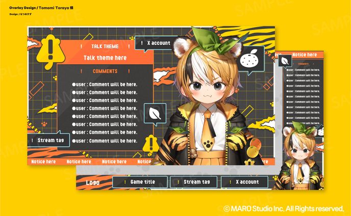 overlay、entertainemnt