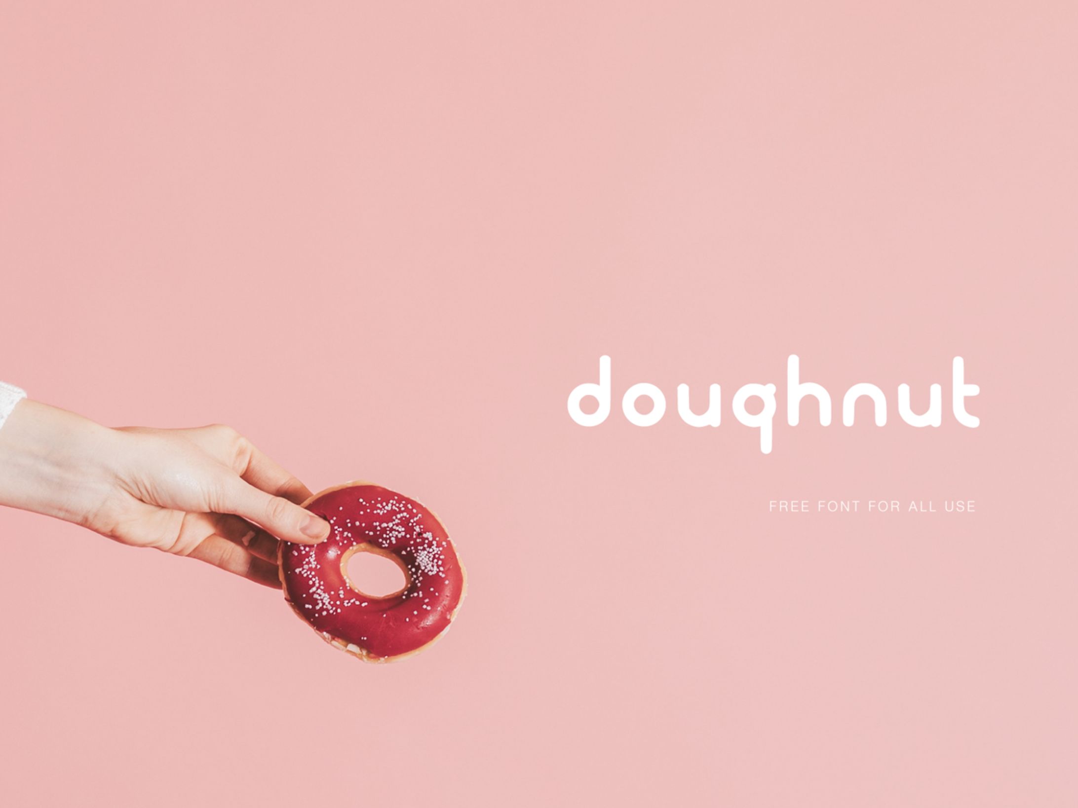 フリーフォント「Doughnut」-1
