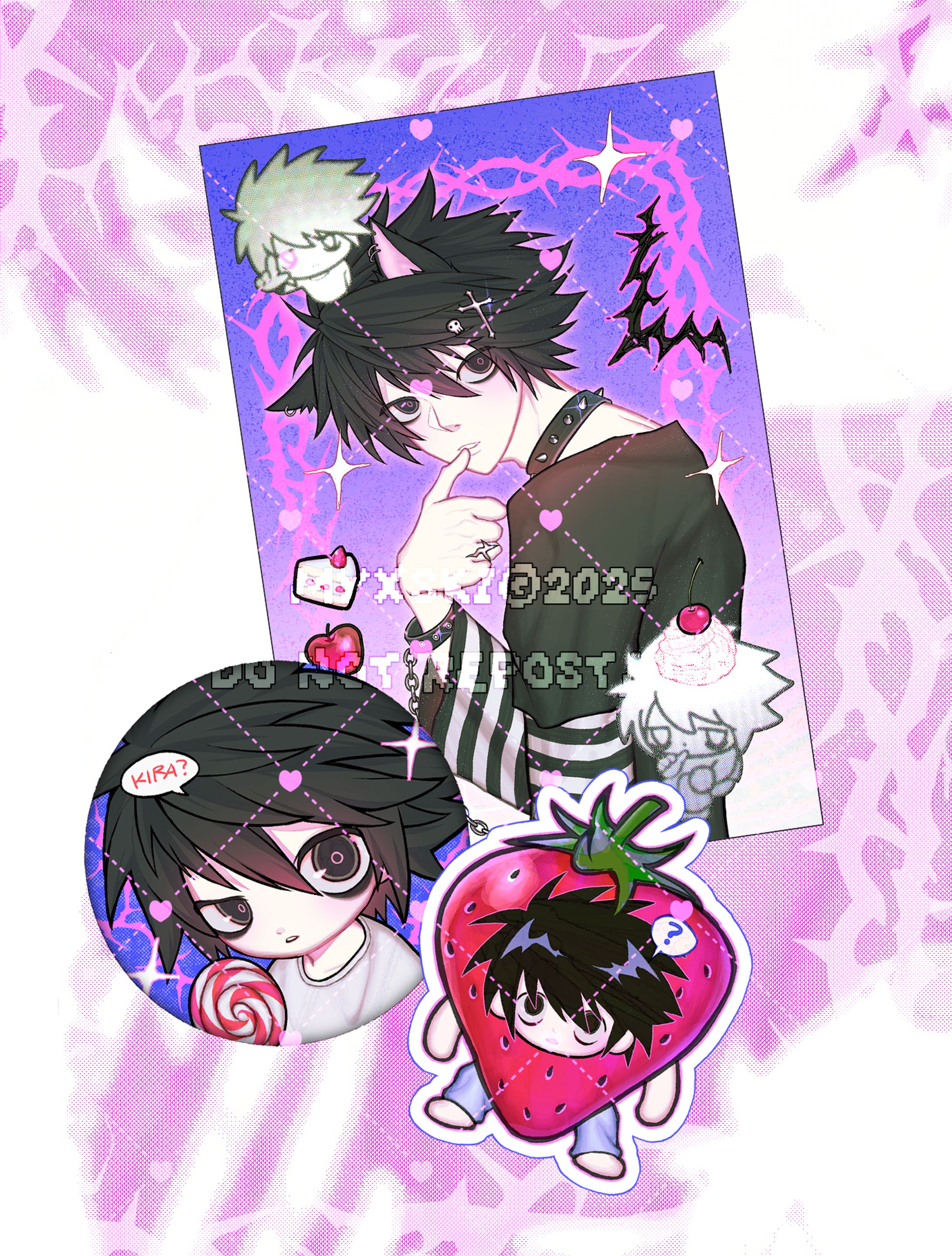 [DEATH NOTE] L Merch Set-1