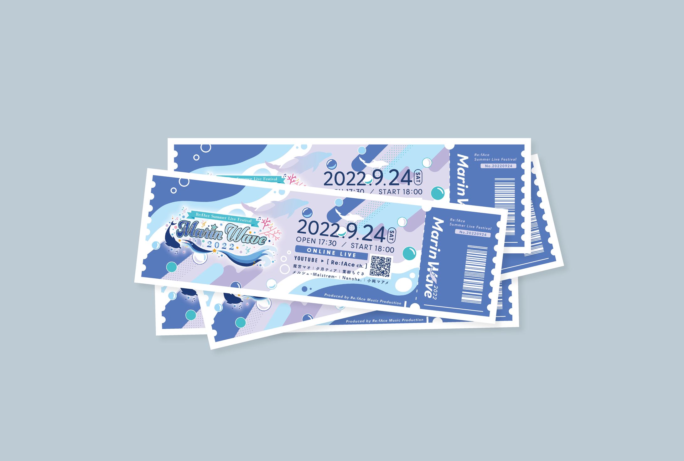 Re:fAce Summer Live Festival Marin Wave 2022_ticket-1