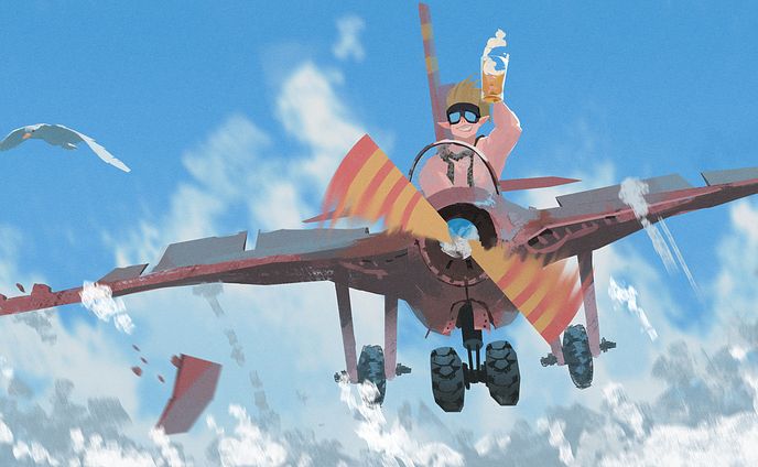 Crazy flight