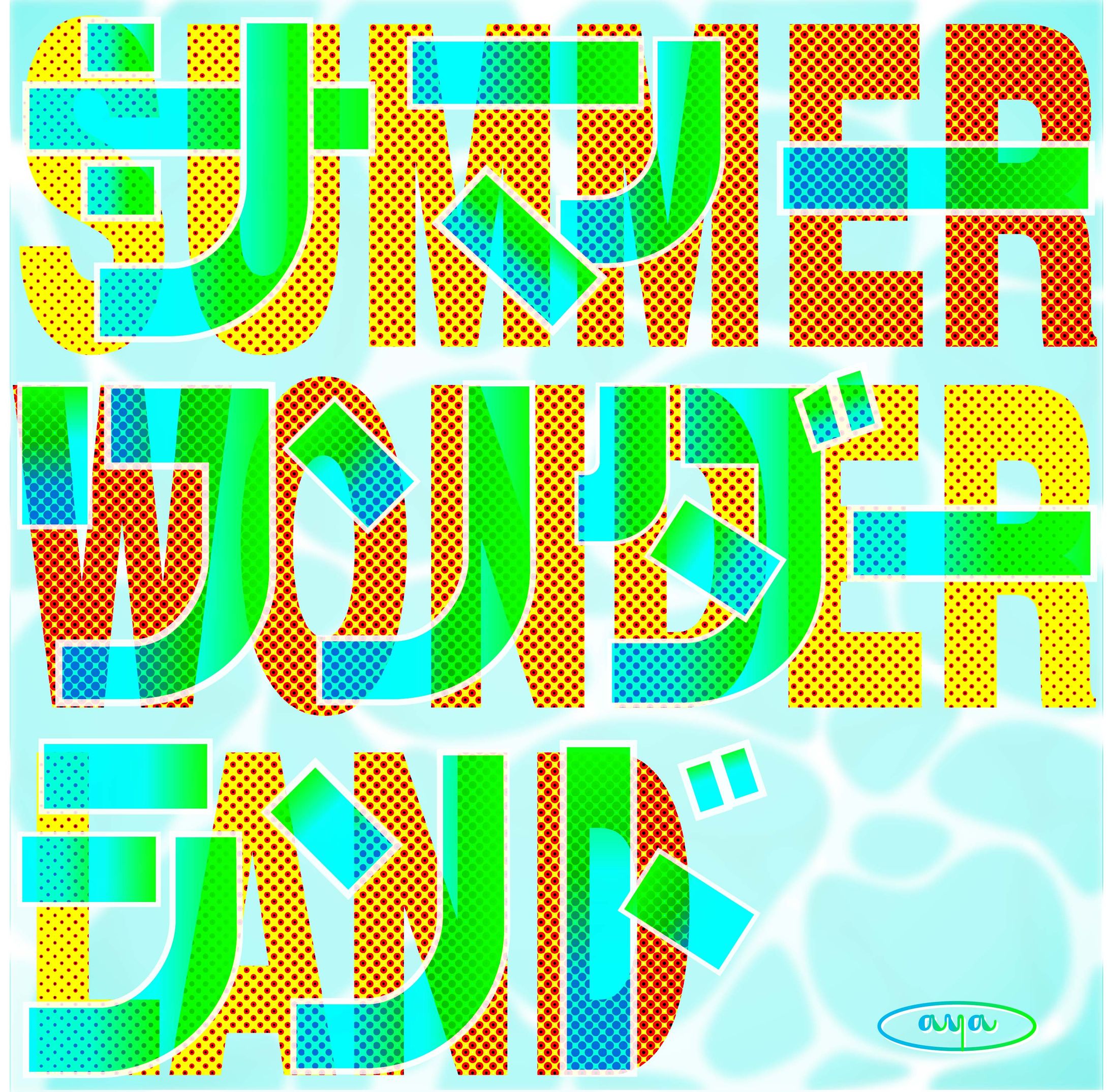 作字　サマーワンダーランド-1