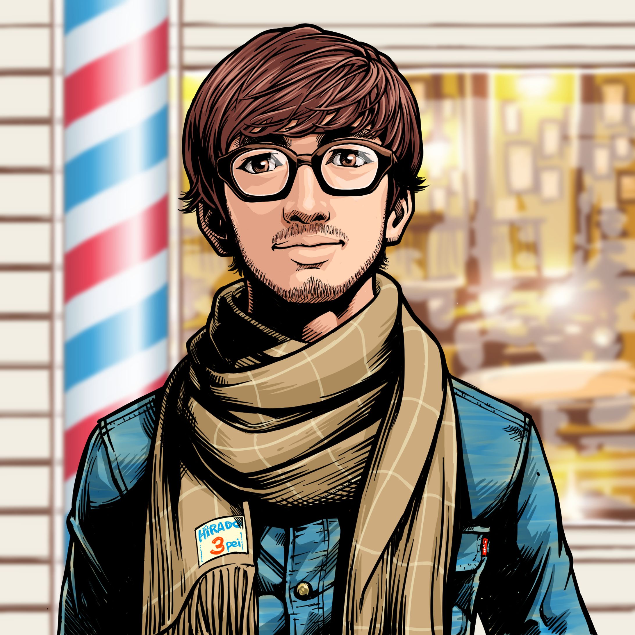 ヒゲの男たち-1