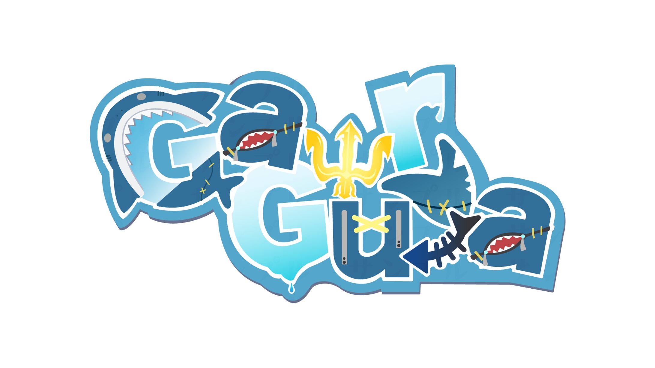 【ネームロゴ】＜FA＞サメちゃん-1