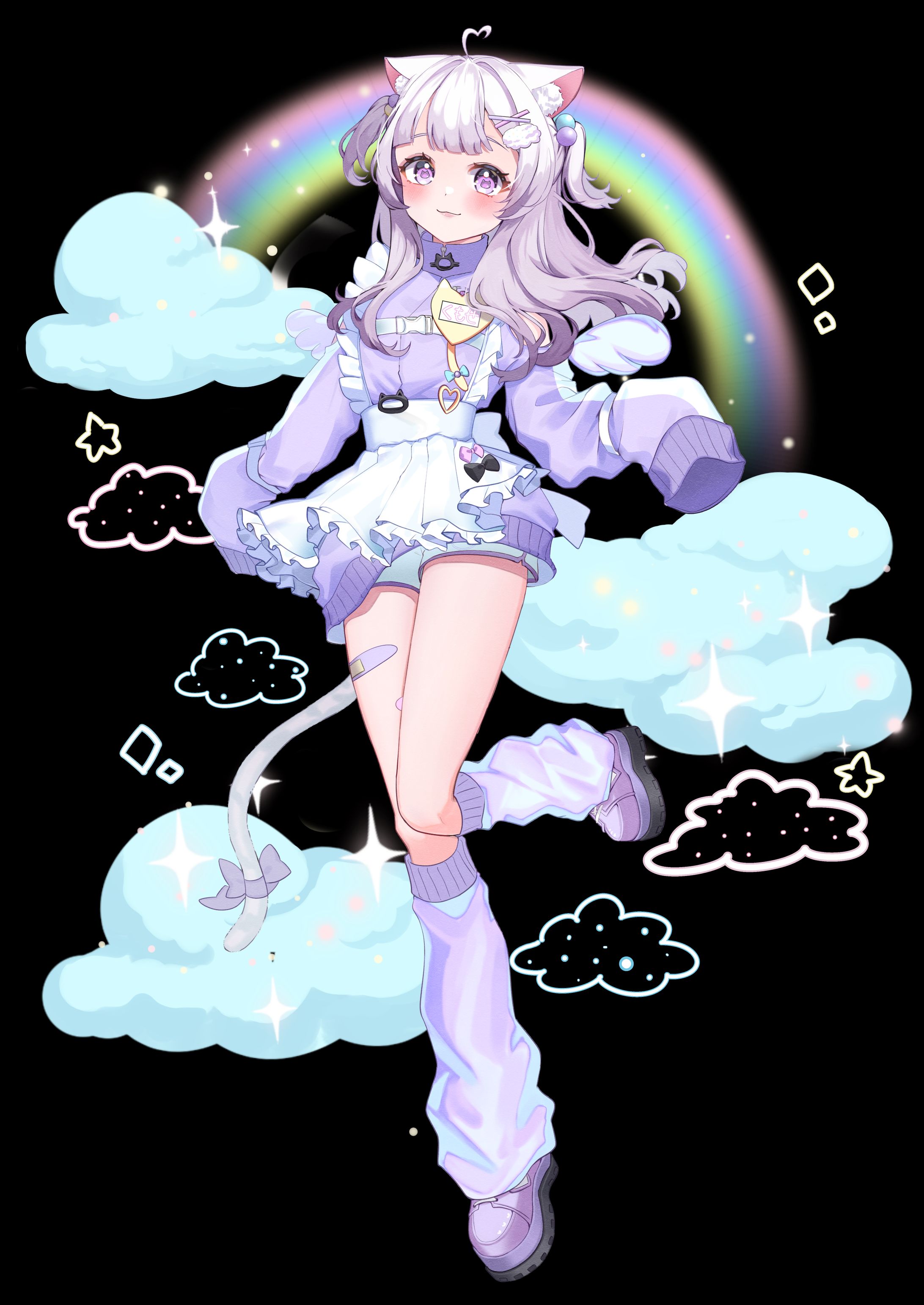 vtuber 雲瀬なぎ様　キービジュアルイラストを-1