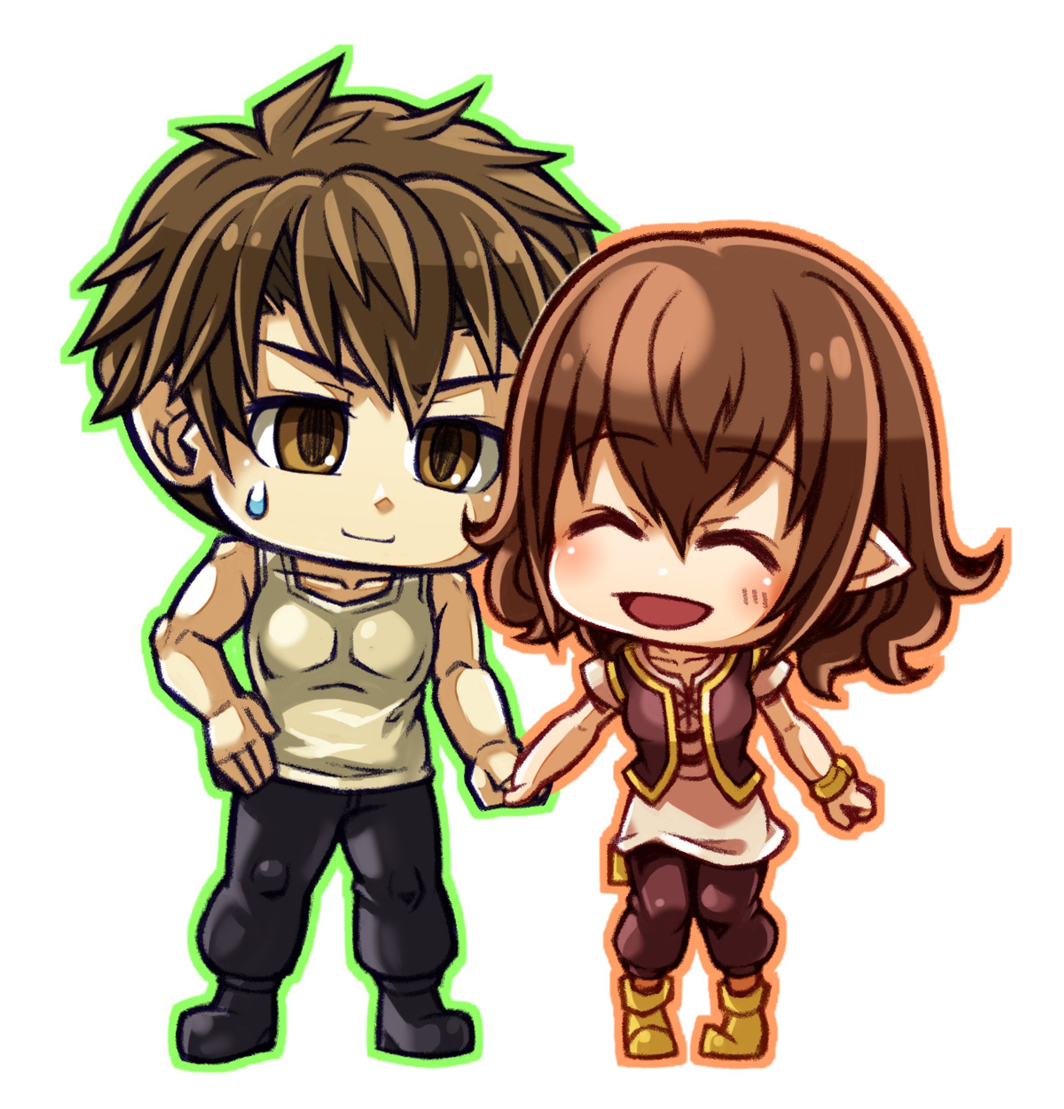 【創作】ちびキャラ習作（随時更新）-1