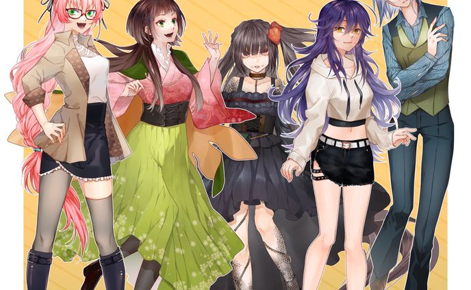 フリーライター、original illust