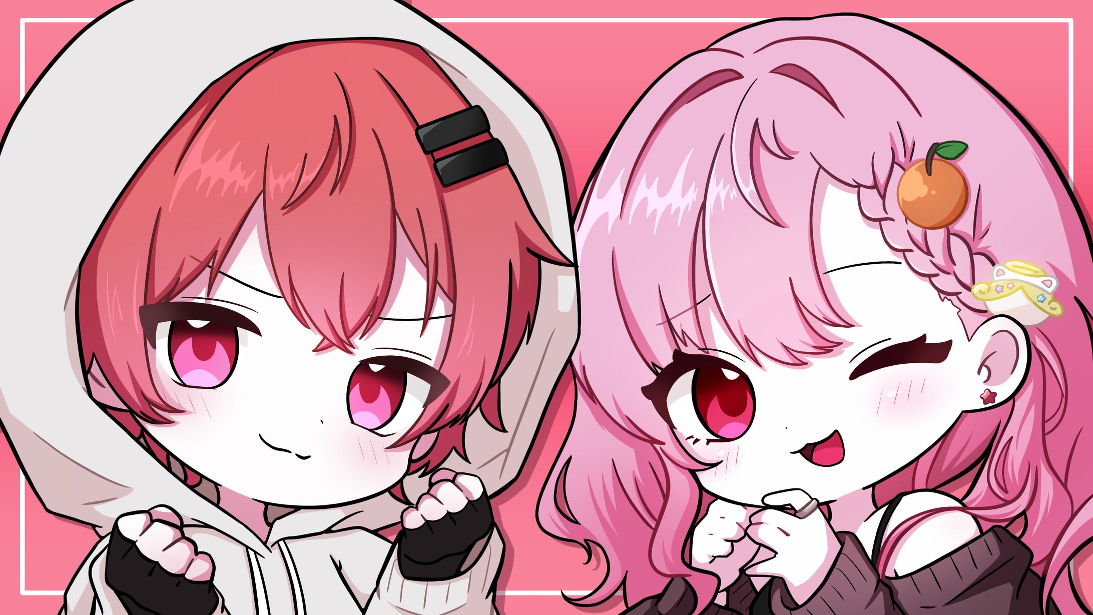 ペアイラスト みかこ 様-1