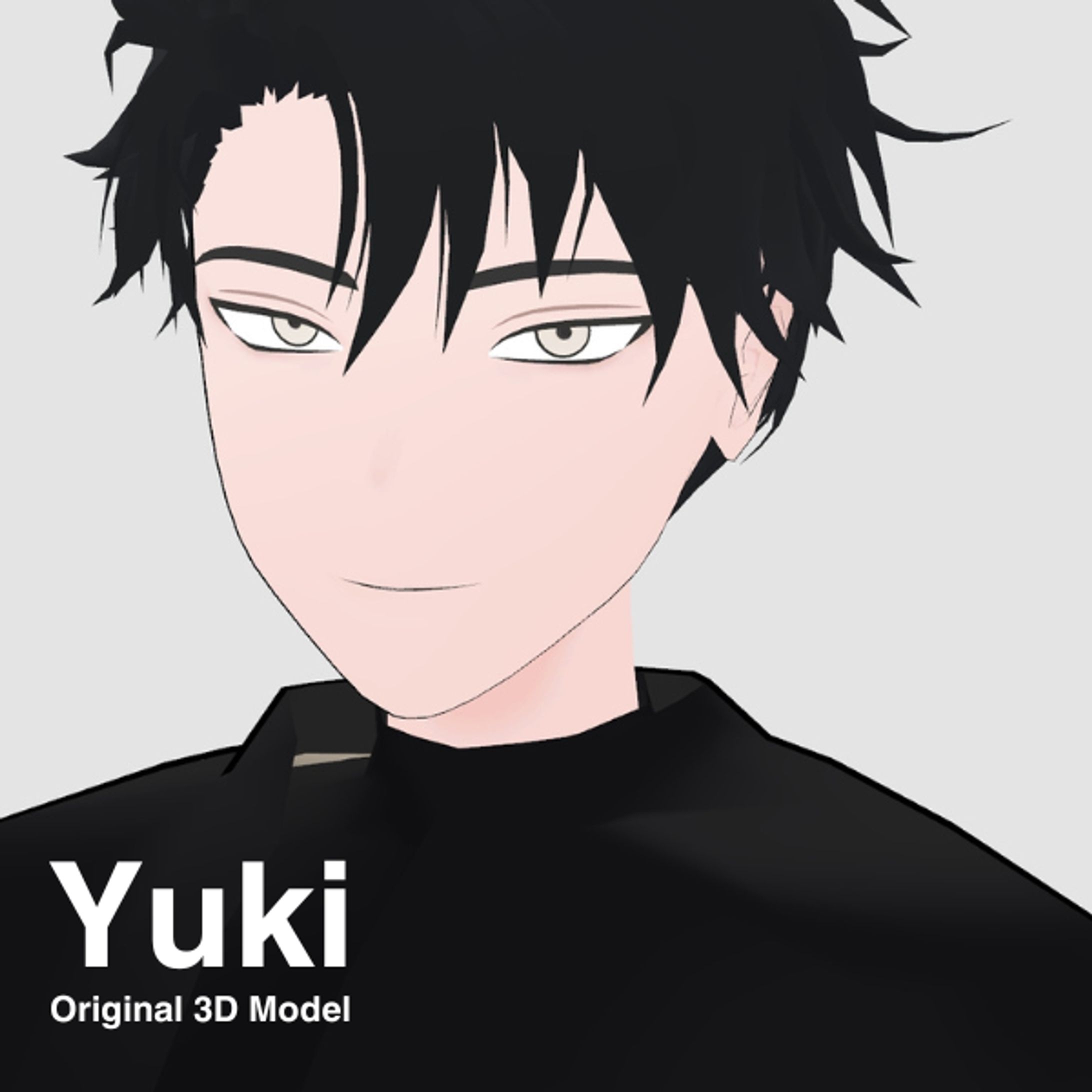 オリジナル3Dモデル_Yuki-1