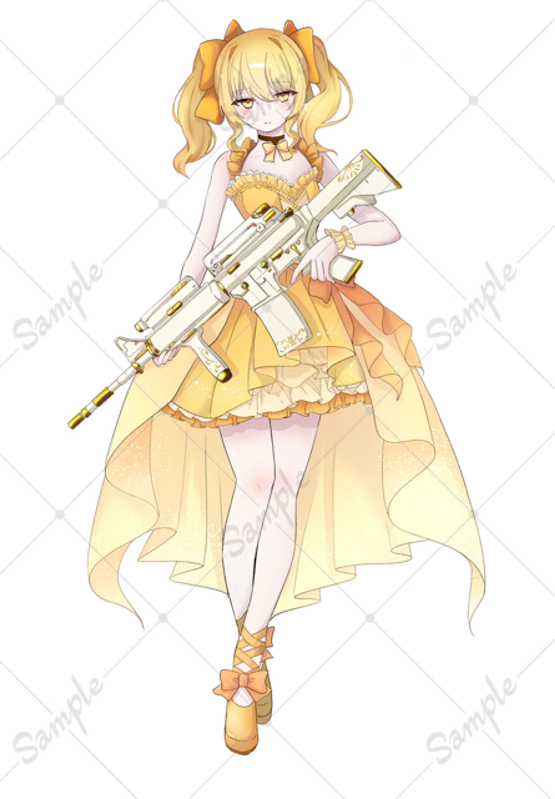 【依頼絵】魔法少女イラスト-1