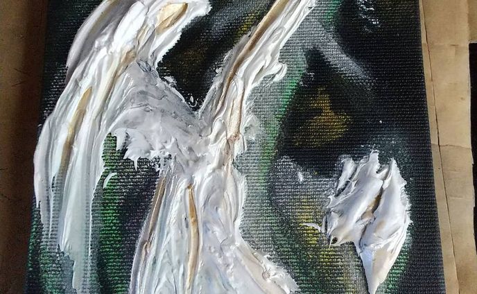 飛翔 #抽象画 #art