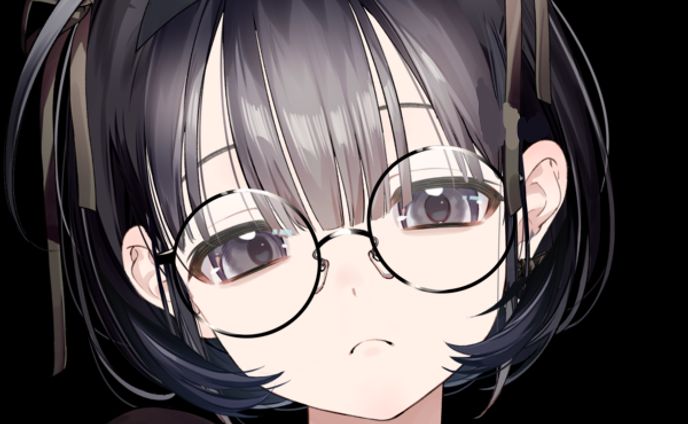 ぼくの似顔絵　笑