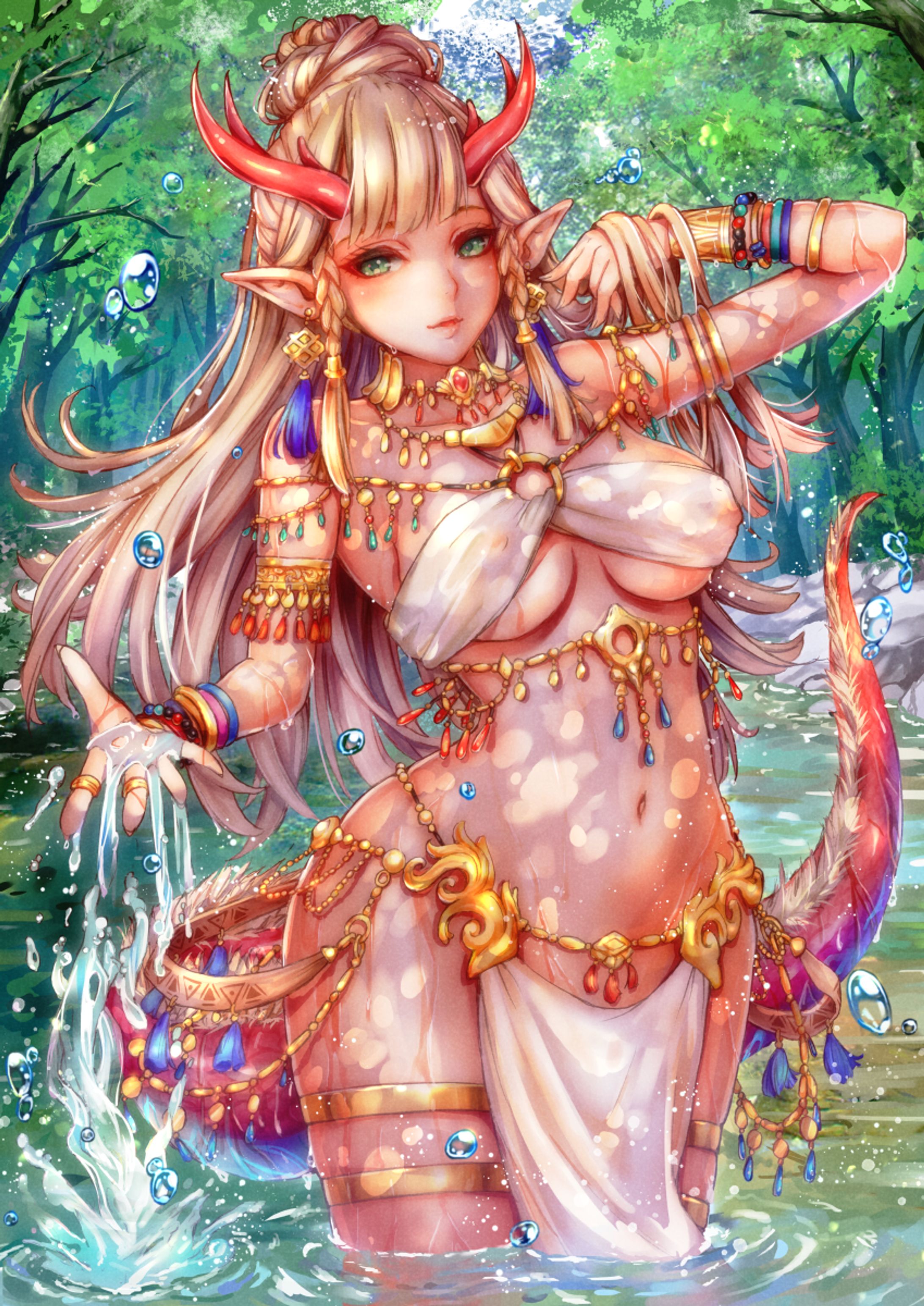 Naridas OCドラゴンガール-1