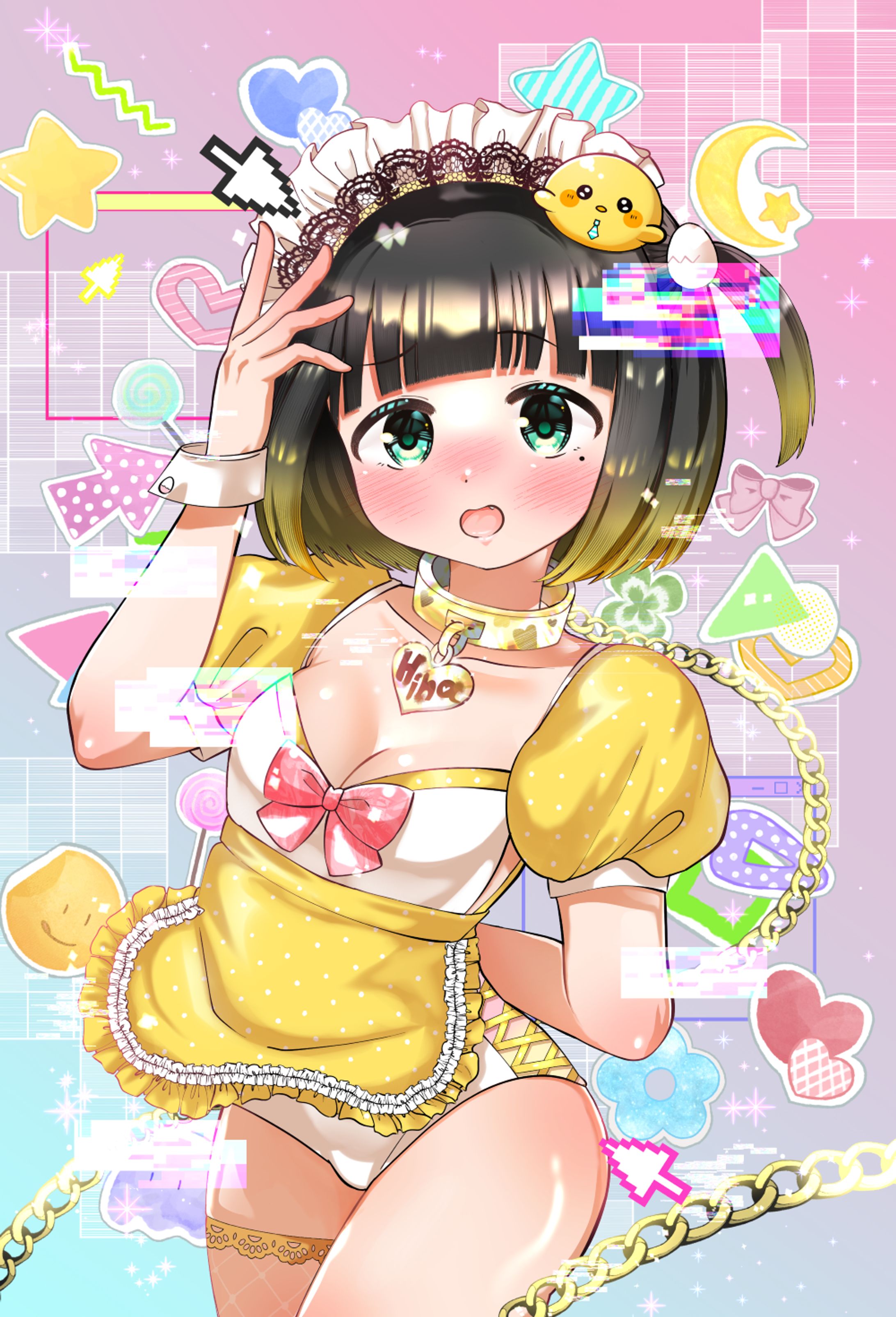 雛心ひな案件グッズ用イラスト-1