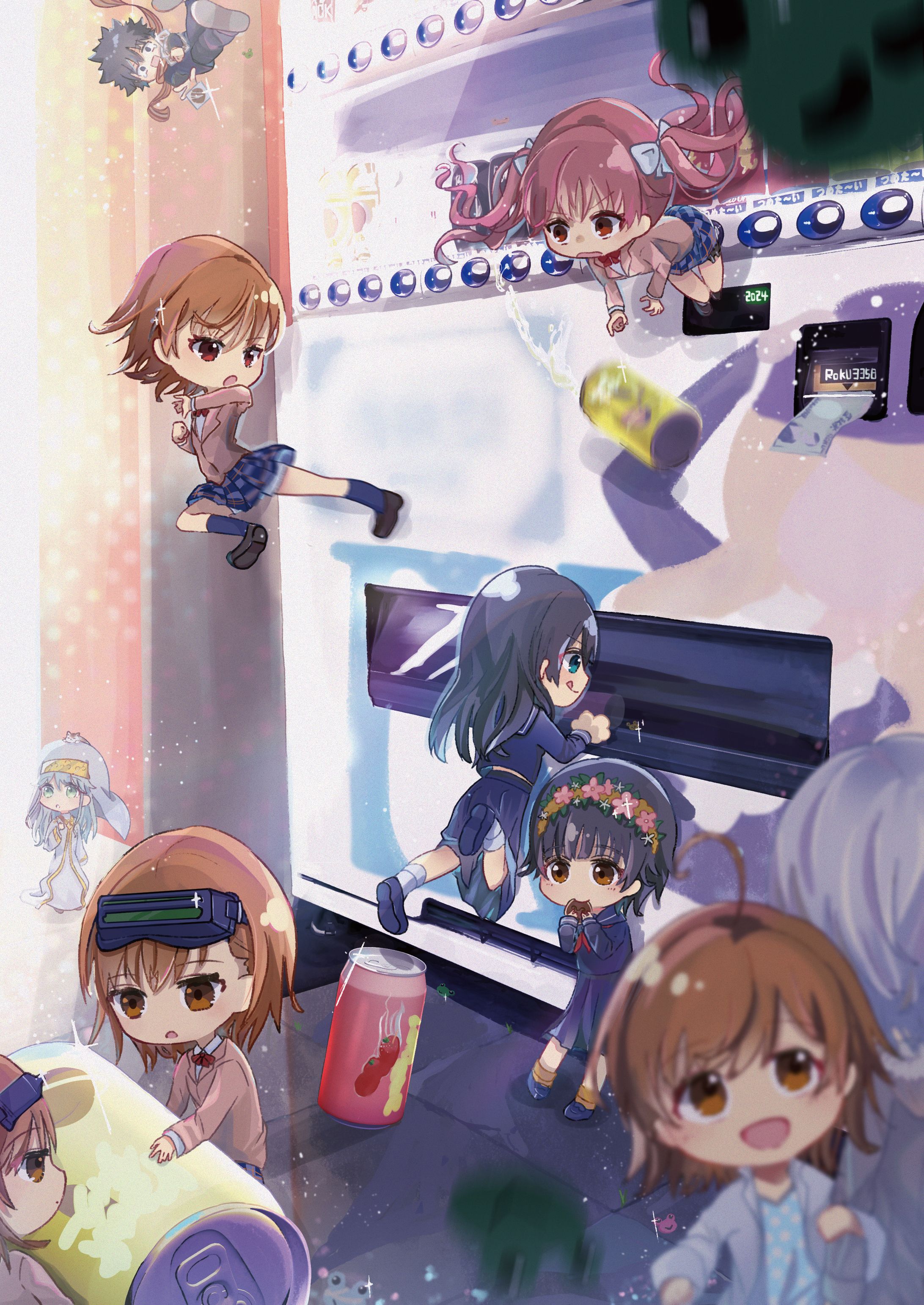とあるシリーズSDイラスト-1