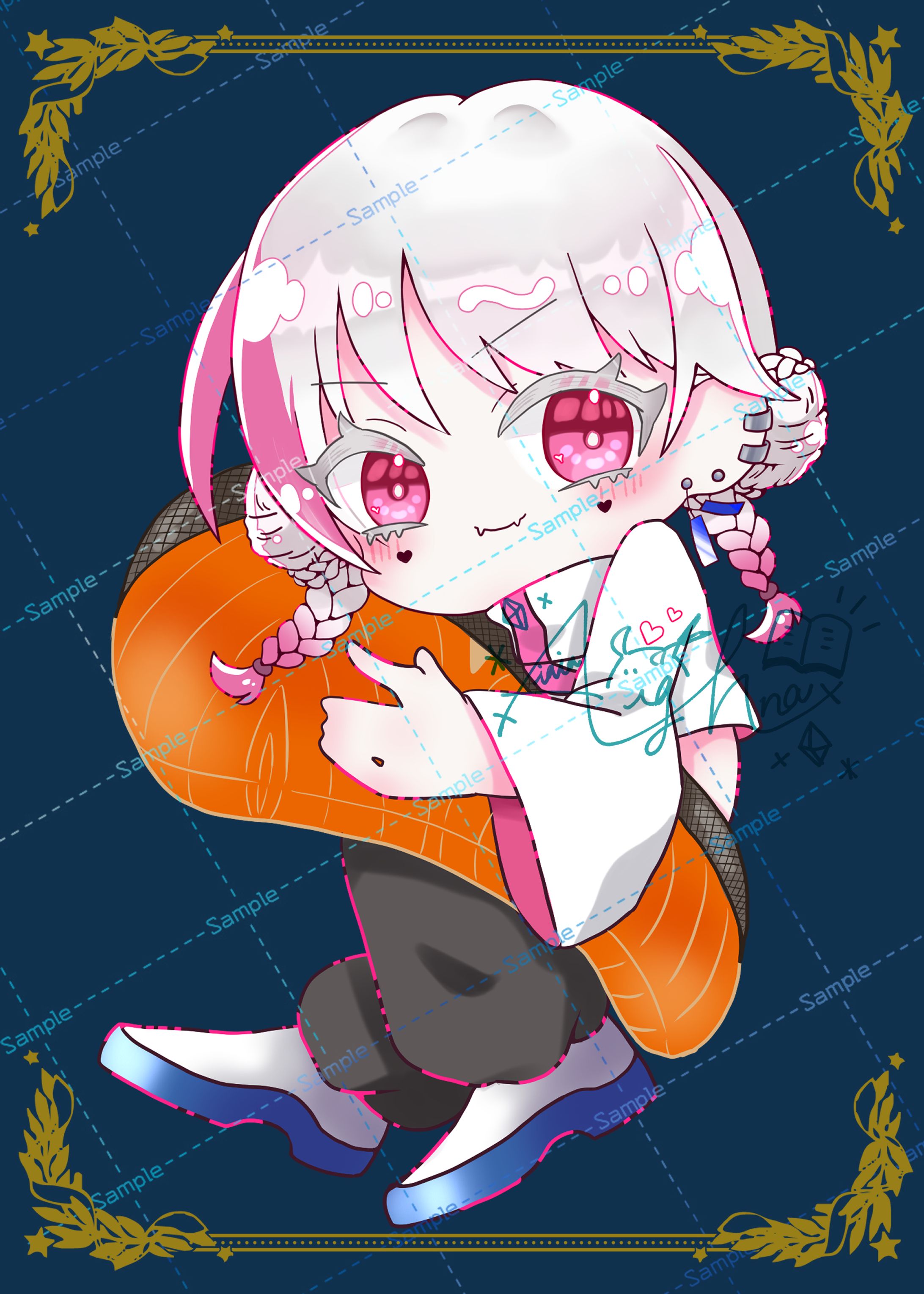 しゃけびん様　SDイラスト-1