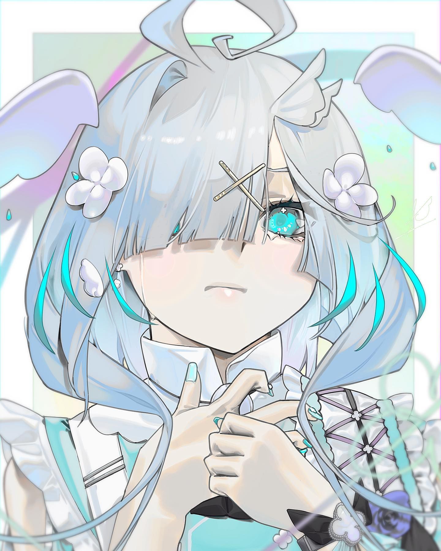猫#褐色 #タンクトップ #アニメ #イラストグラム #animeart