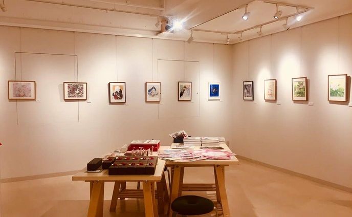 【和っしょい展】
和っしょい展開催中です✨ギャラリー様から画像いただきましたので、アップします！今週末お邪魔する予定なので、自分で写真取れたら載せますね🎵

#展示会 #展示会巡り #和 #ギャラリー #自由が丘 #自由が丘ギャラリー #色紙 #色紙イラスト #色紙アート #コピック #コピックイラスト #東京 #東京展示会 #東京ギャラリー #東京旅行 #顔彩耽美 #gallery #Gallery #art #artist #artgallery #artgallerytokyo #exhibition #Exhibition #shikishi #shikishiart #copic #copicart #gansai #gansaitambi