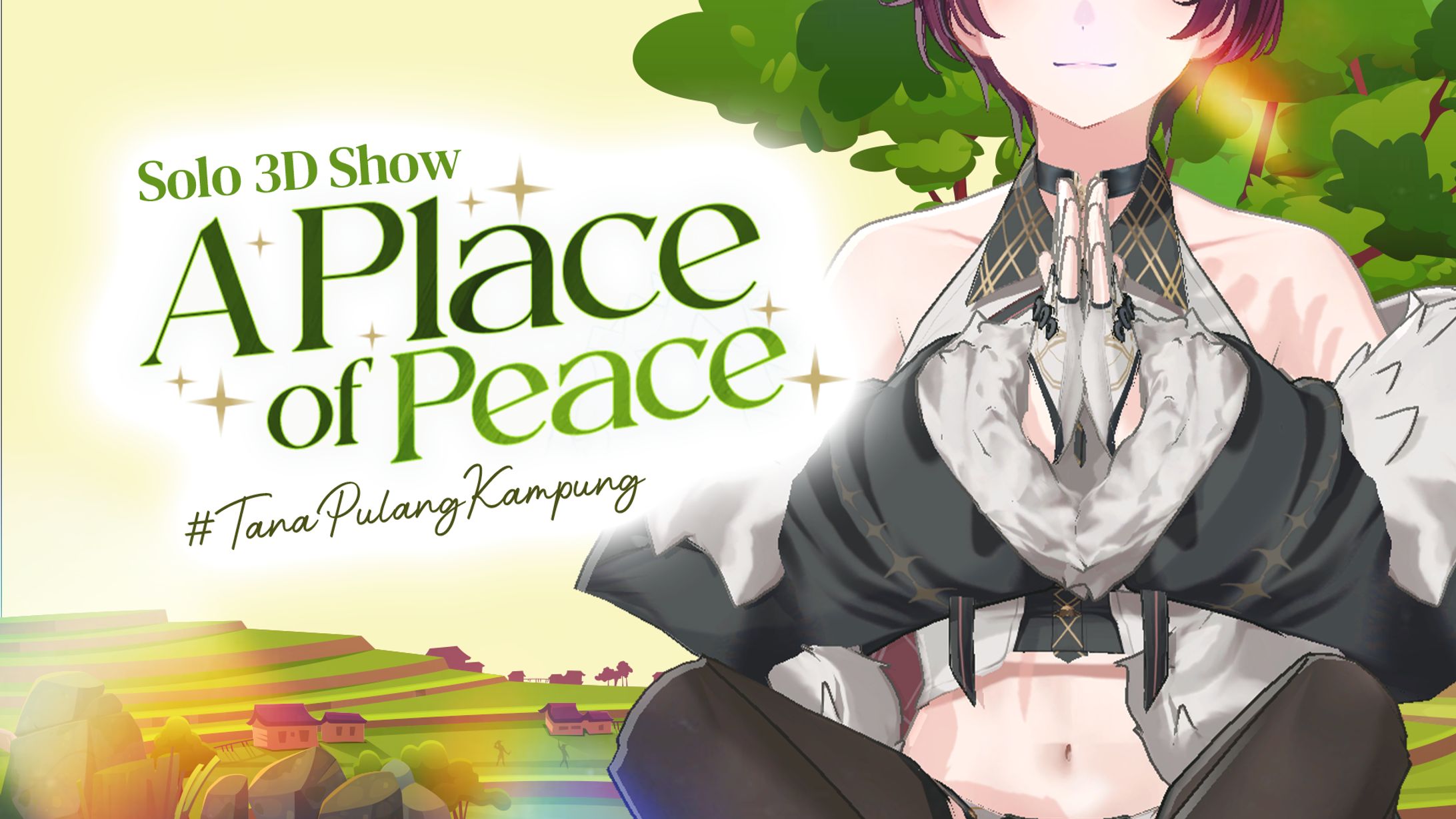 Tana Nona JKT48V - A Place of Peace 3D Solo Concert-1