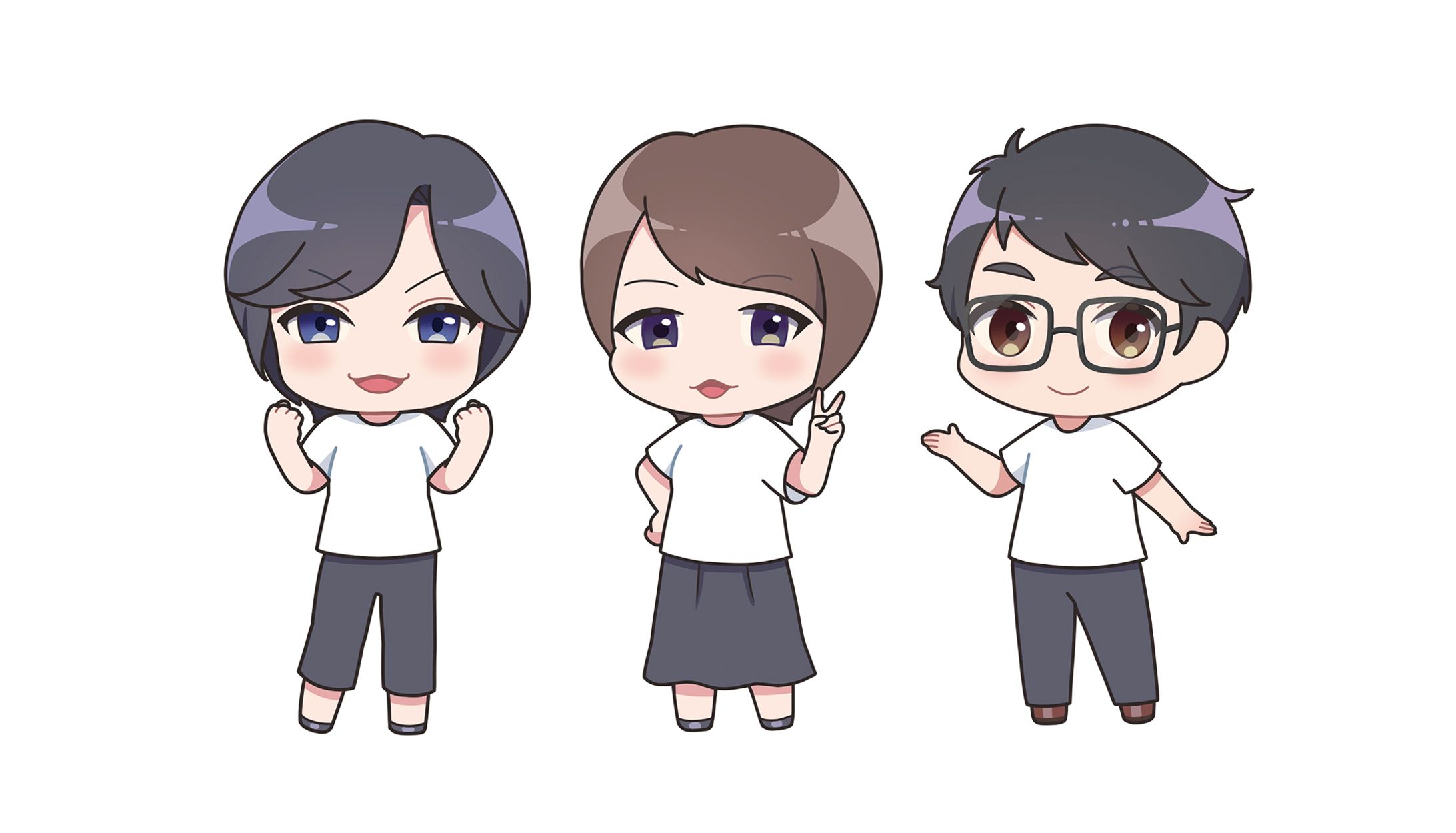 SNS等で使用頂くSDイラスト-1